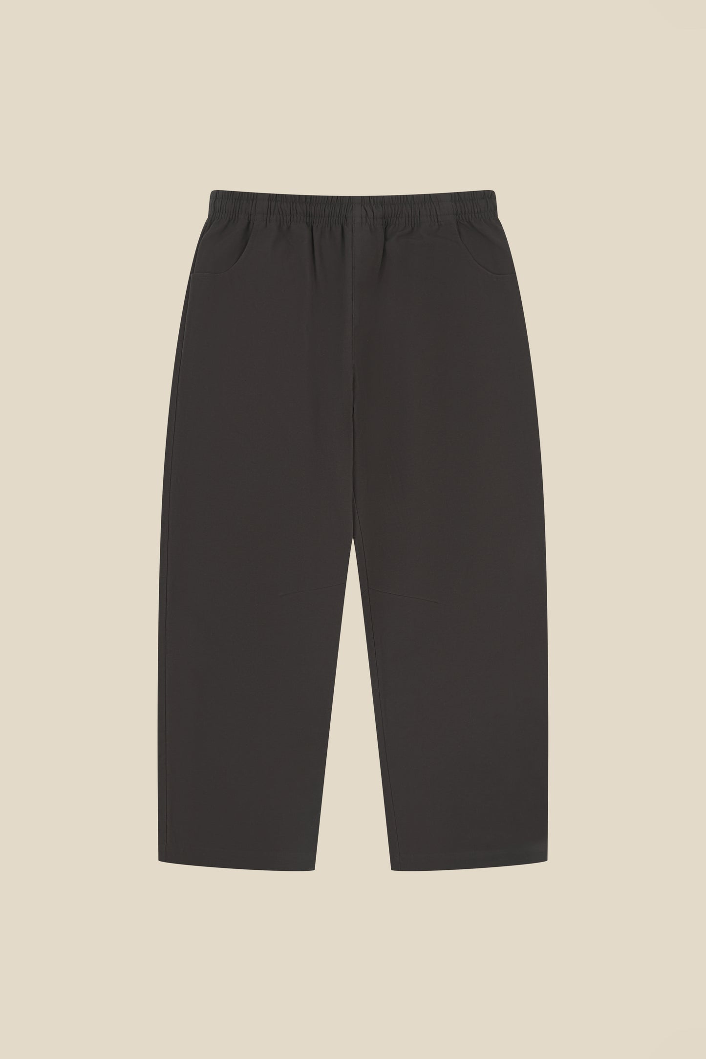 CANVAS RELAXED TROUSERS - CHARCOAL