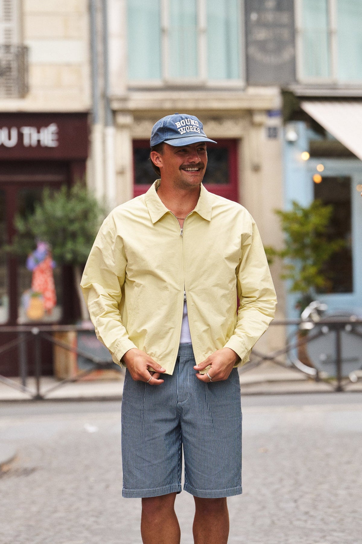 BOTHA DENIM WORKWEAR SHORTS - NAVY