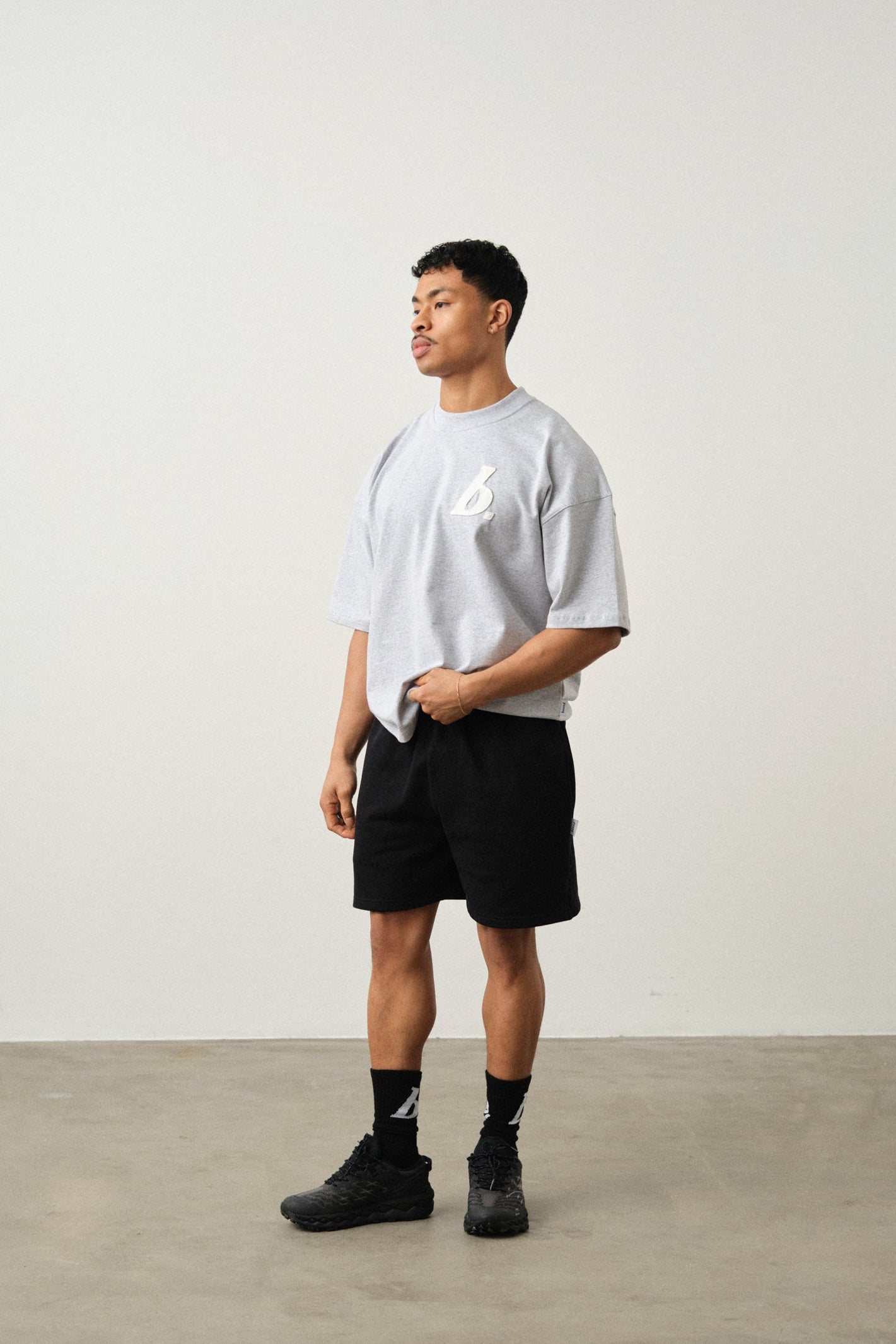 STAMP SHORTS - BLACK