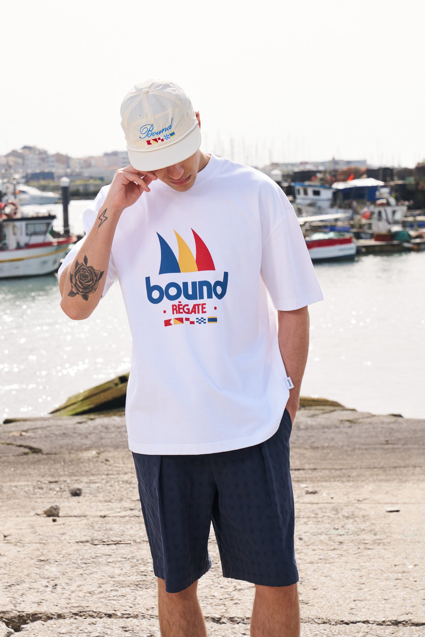 REGATE SAILING TEE - WHITE