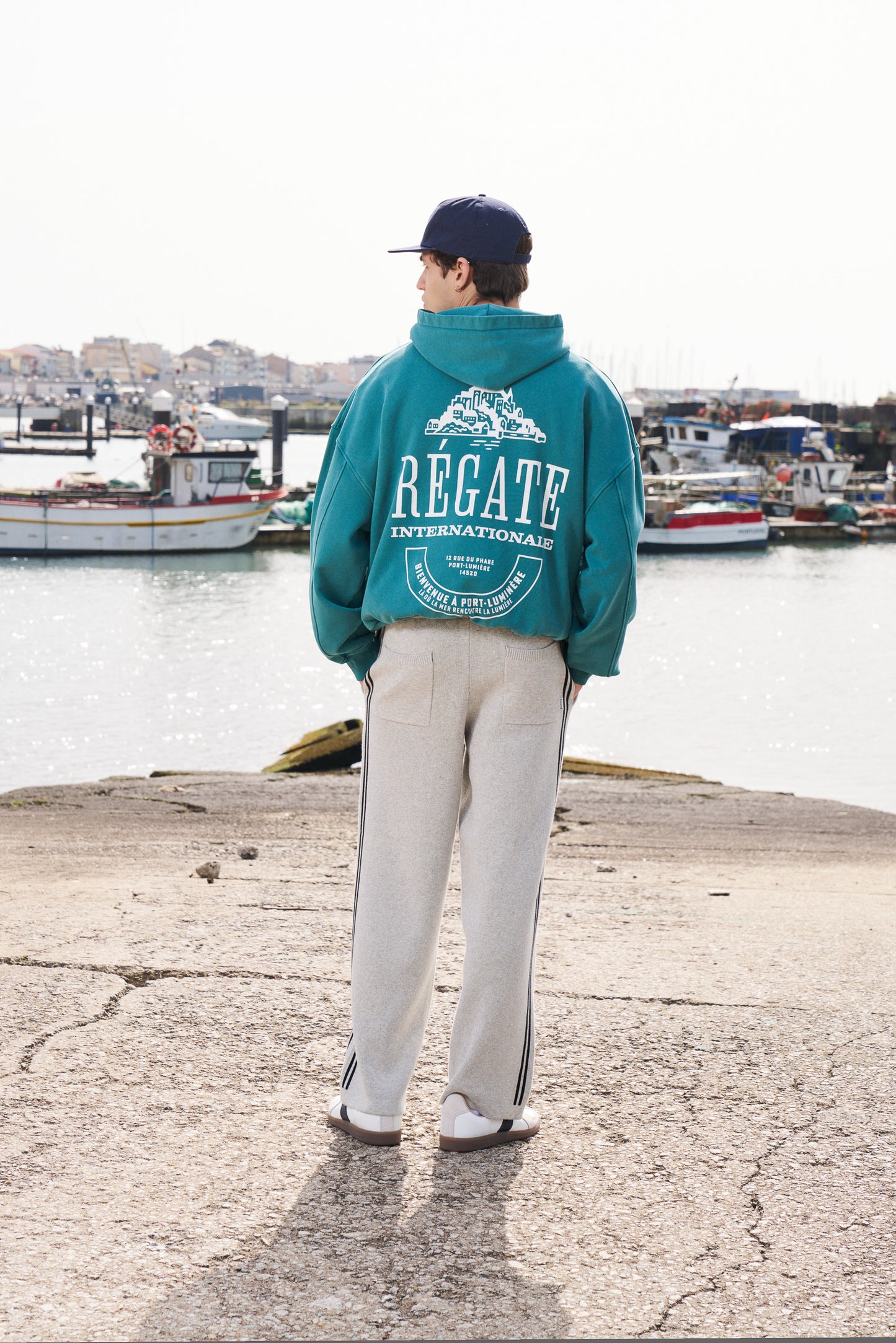REGATE HOODIE - WASHED SEAFOAM