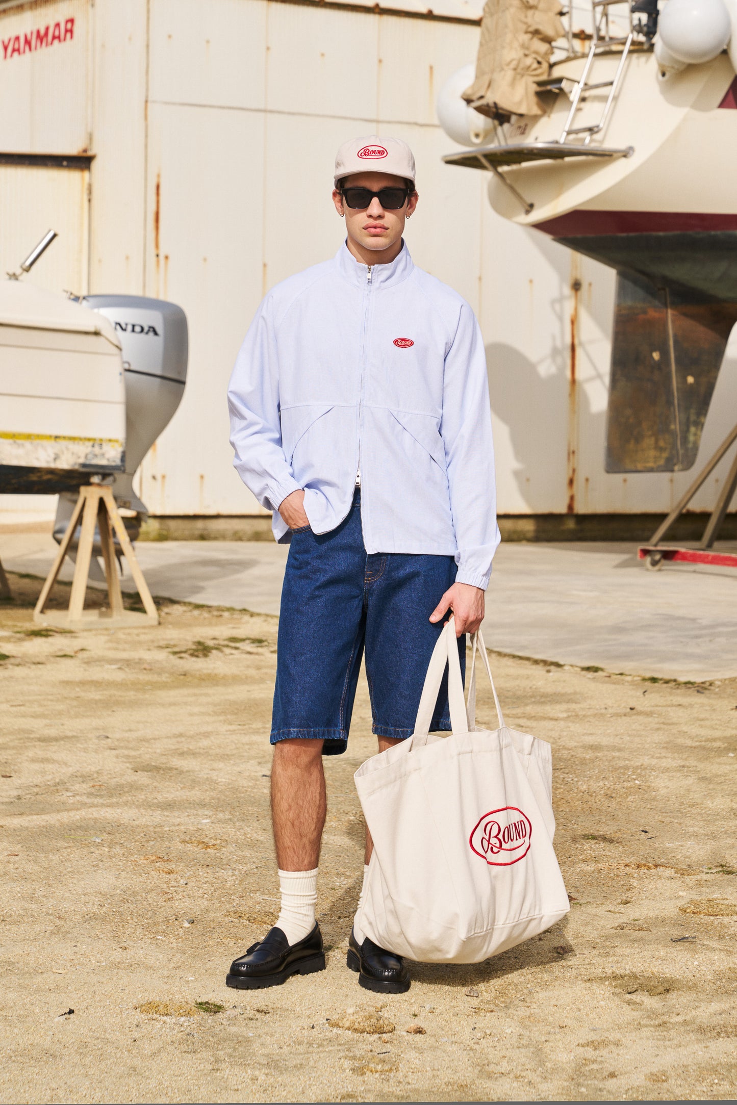 OXFORD COTTON WINDBREAKER