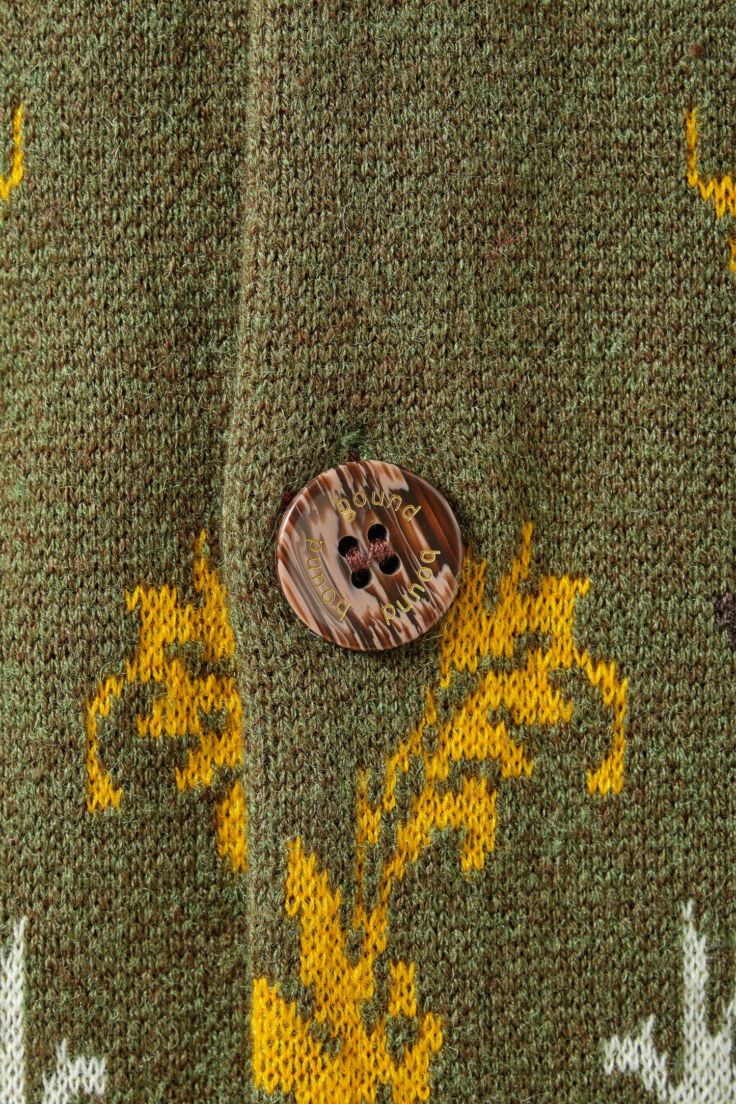 SAMSON CARDIGAN - MOSS GREEN