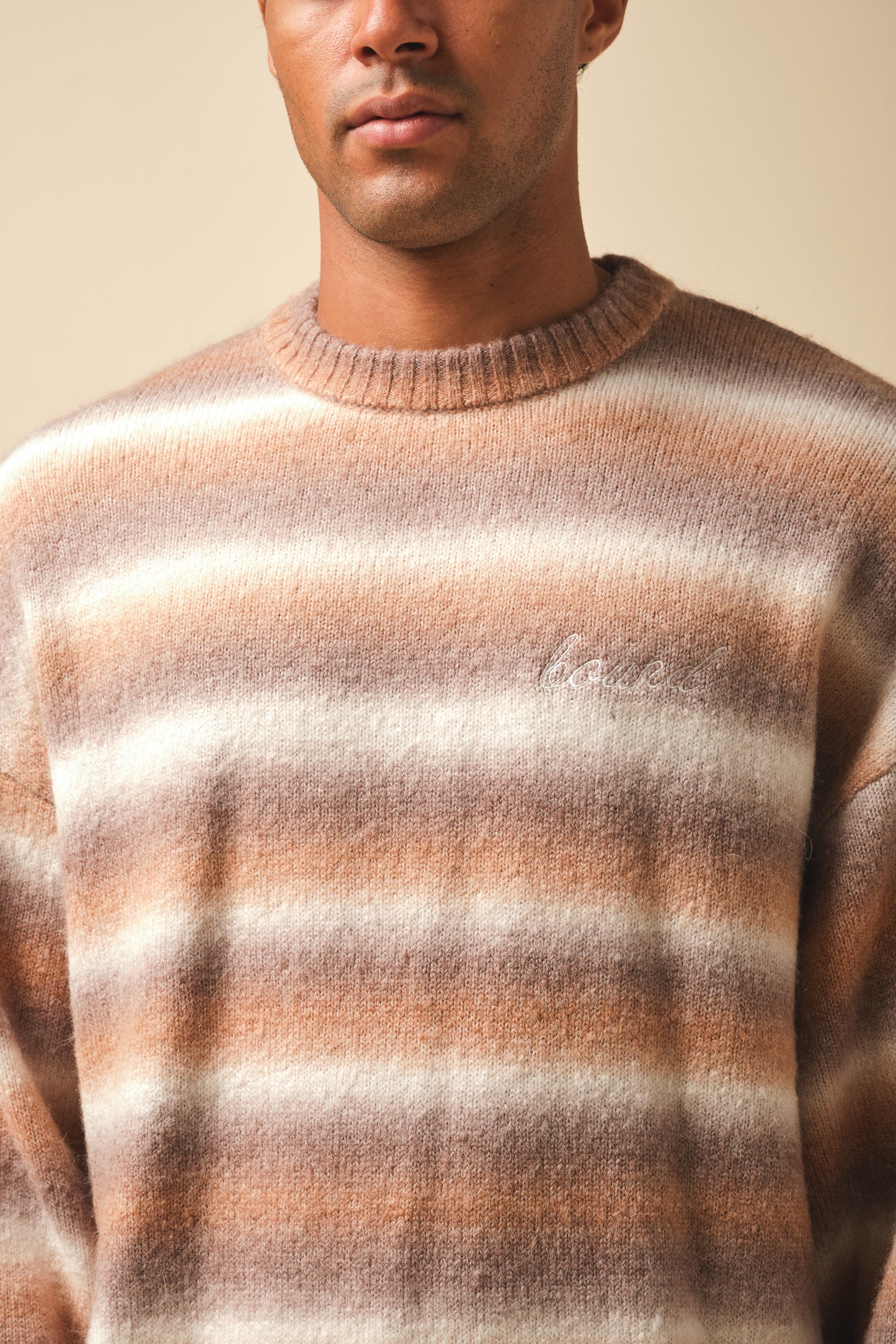 MUSHROOM GRADIENT KNIT