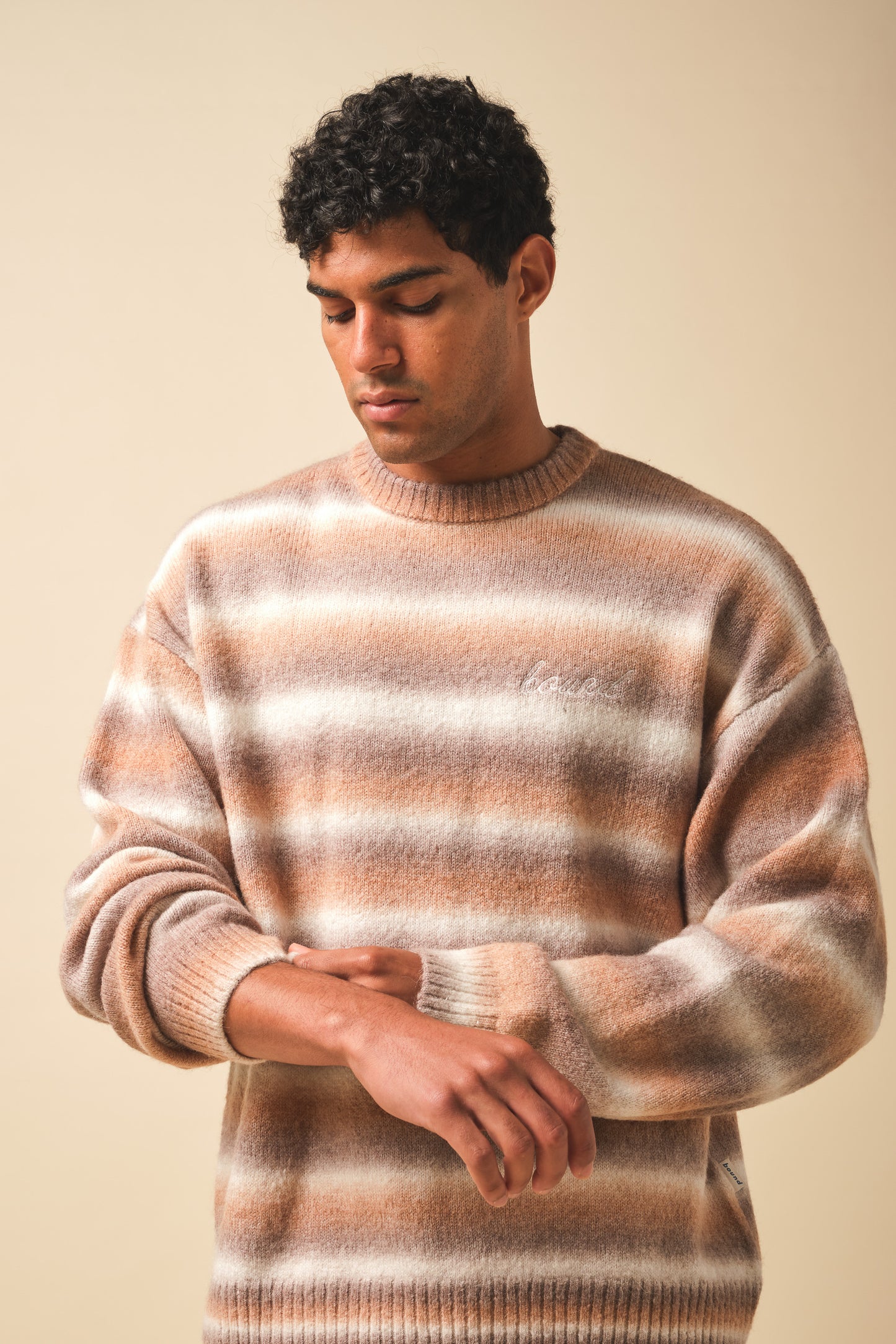 MUSHROOM GRADIENT KNIT