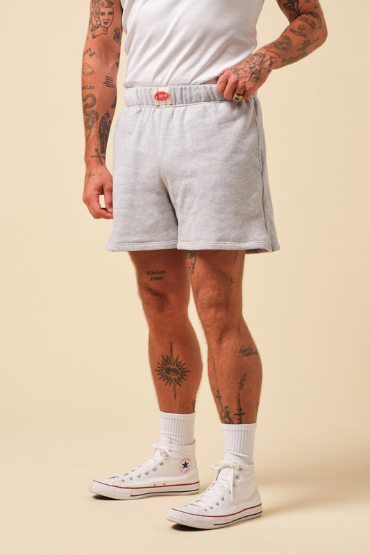 FREDDIE SWEAT SHORTS - GREY