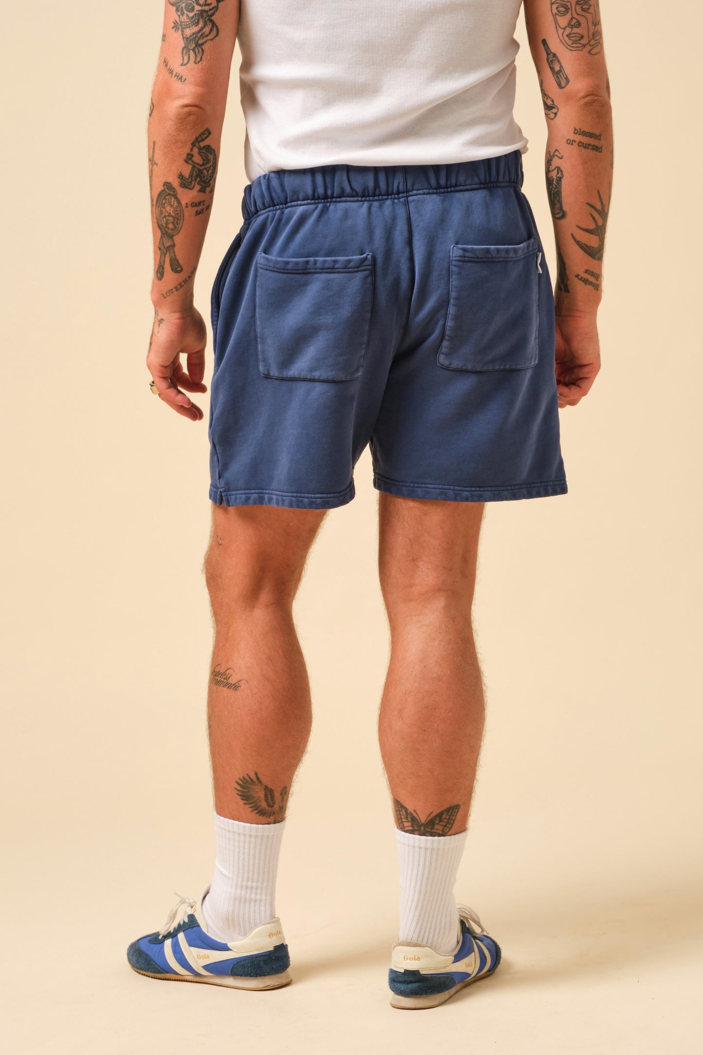 FREDDIE SWEAT SHORTS - NAVY