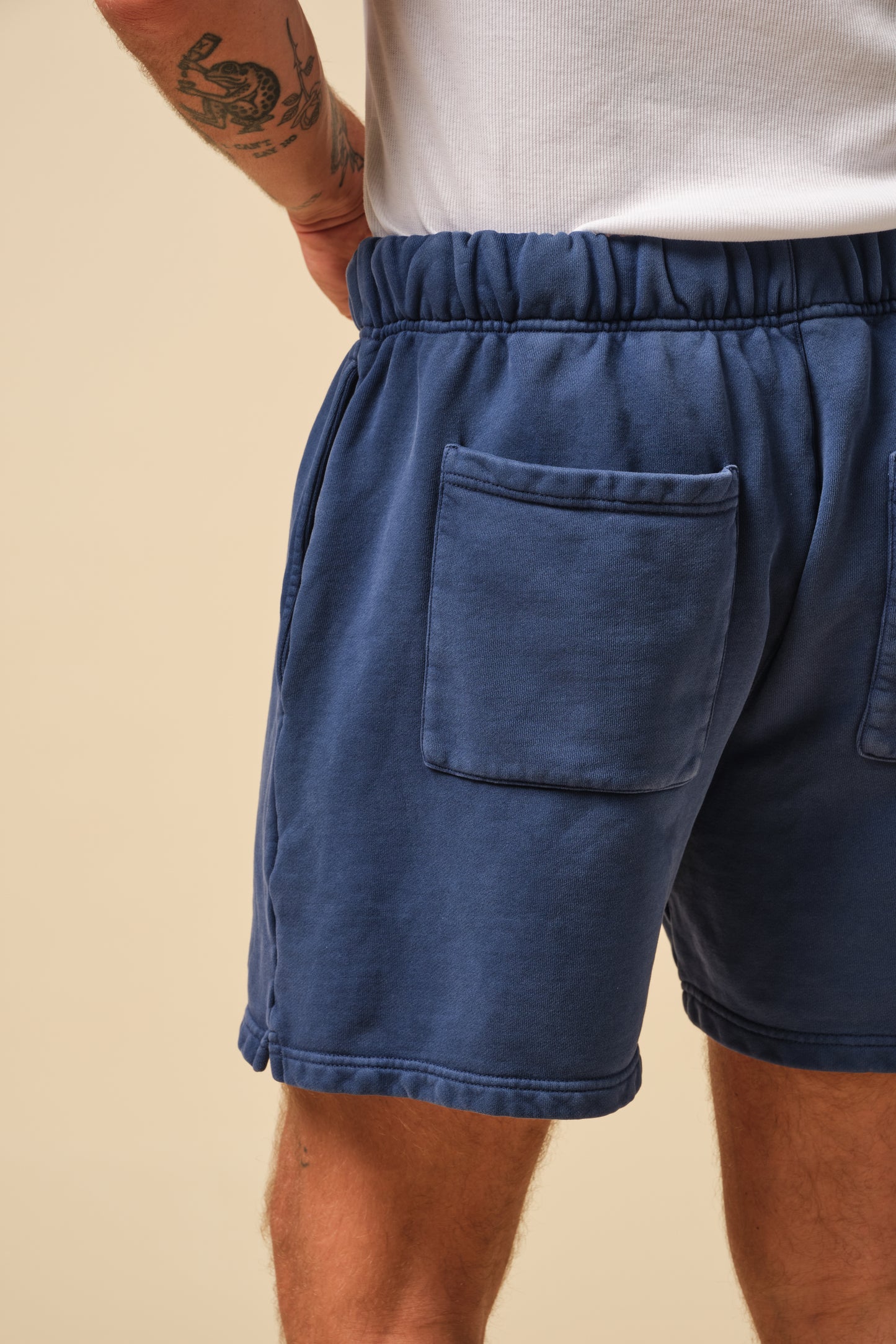 FREDDIE SWEAT SHORTS - NAVY