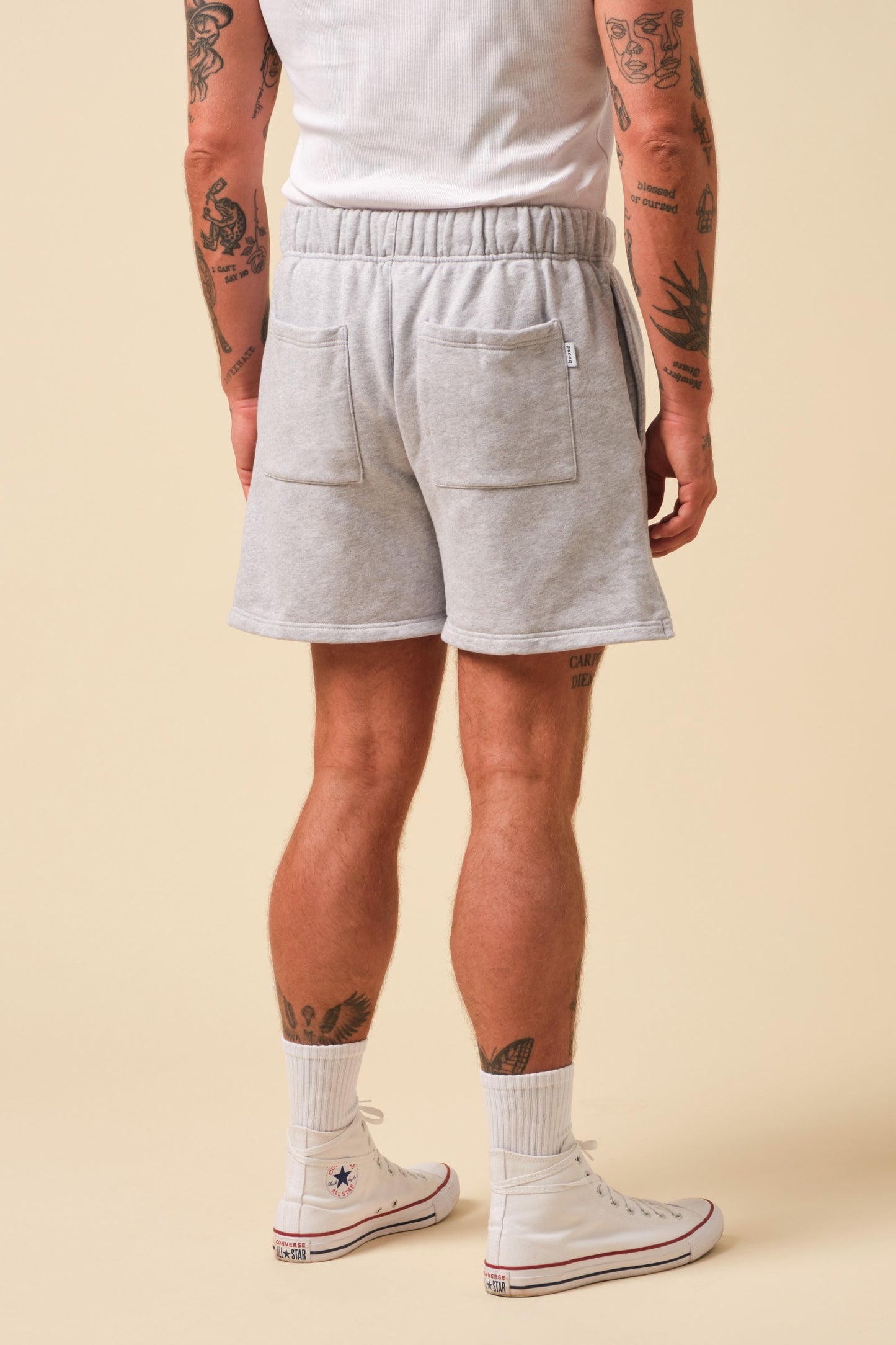 FREDDIE SWEAT SHORTS - GREY