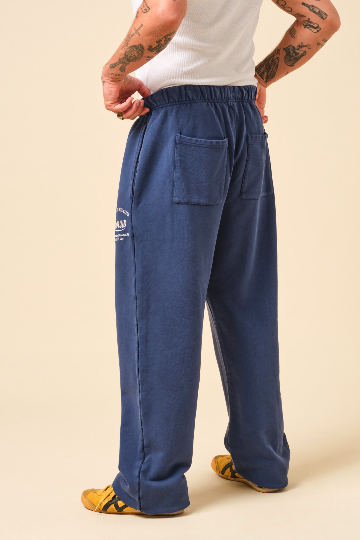 FREDDIE MARINE SWEAT PANT - NAVY