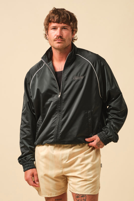 FREDDIE RAGLAN BOMBER TRACK JACKET