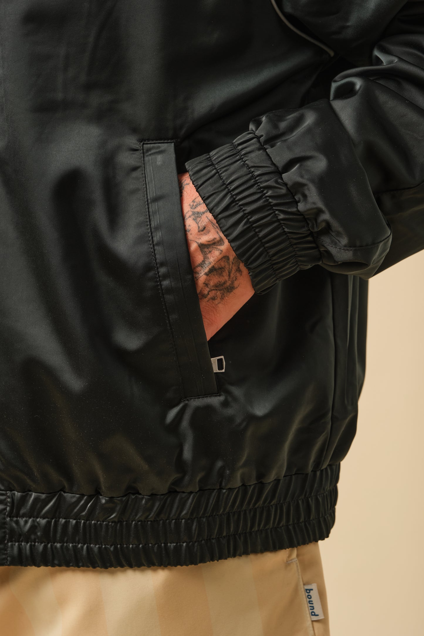FREDDIE RAGLAN BOMBER TRACK JACKET