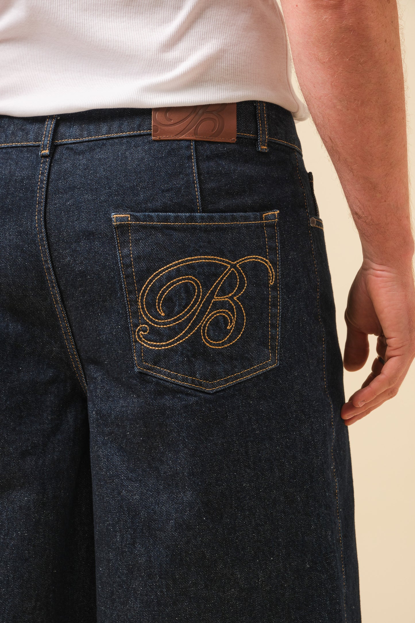 SIGNATURE DENIM JORTS - INDIGO