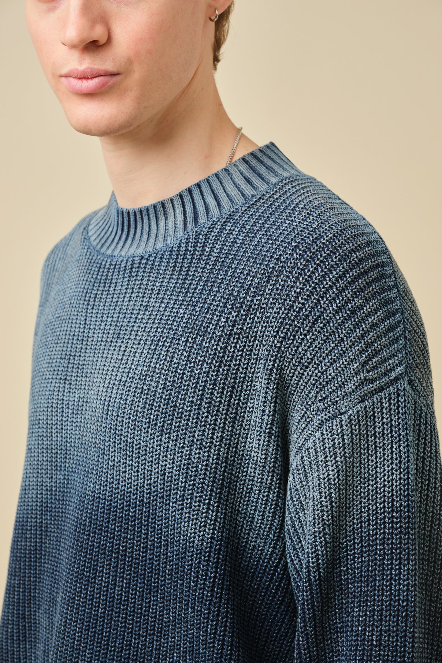 SPRAY WASH KNIT - MIDNIGHT BLUE