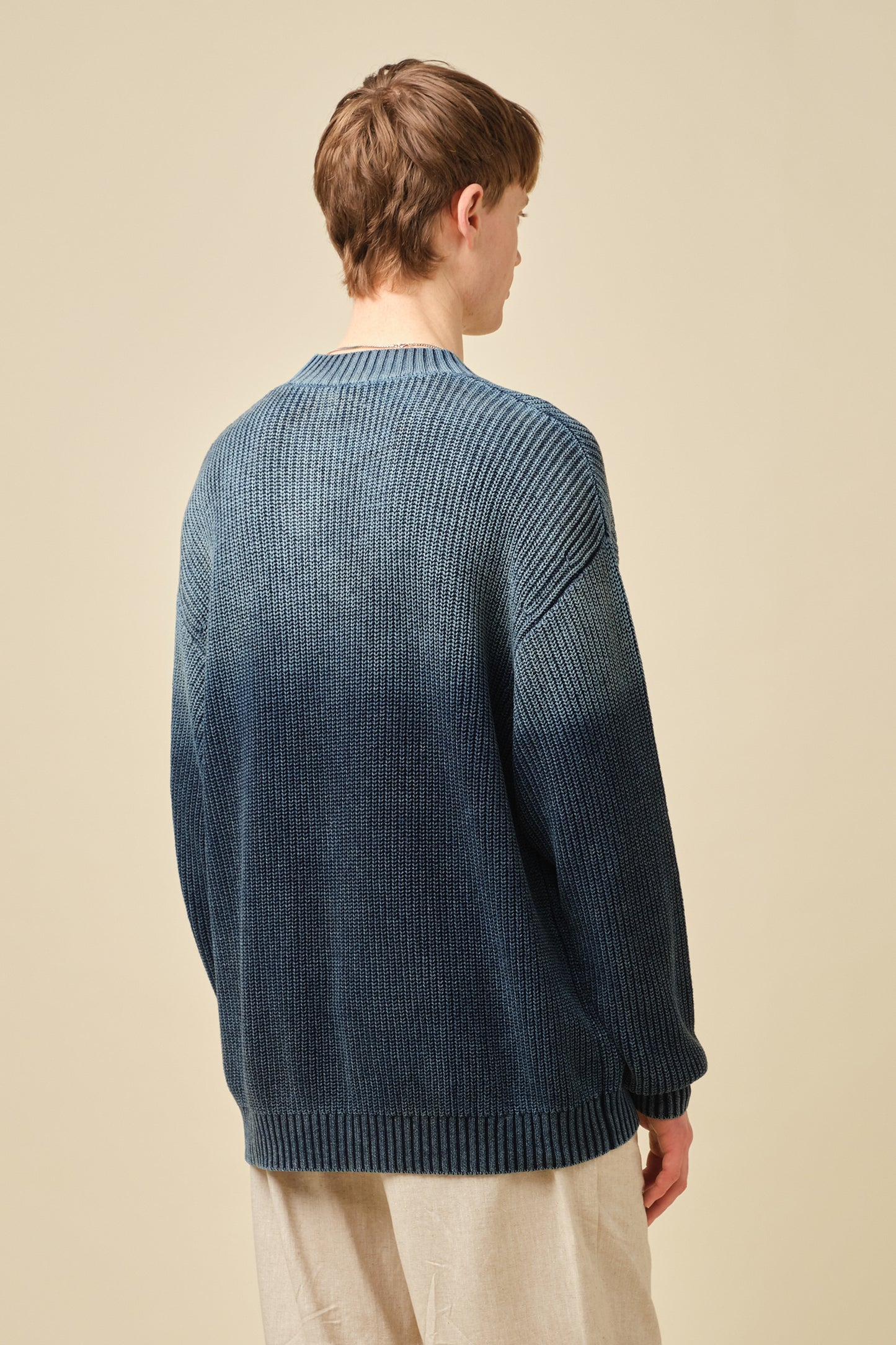 SPRAY WASH KNIT - MIDNIGHT BLUE