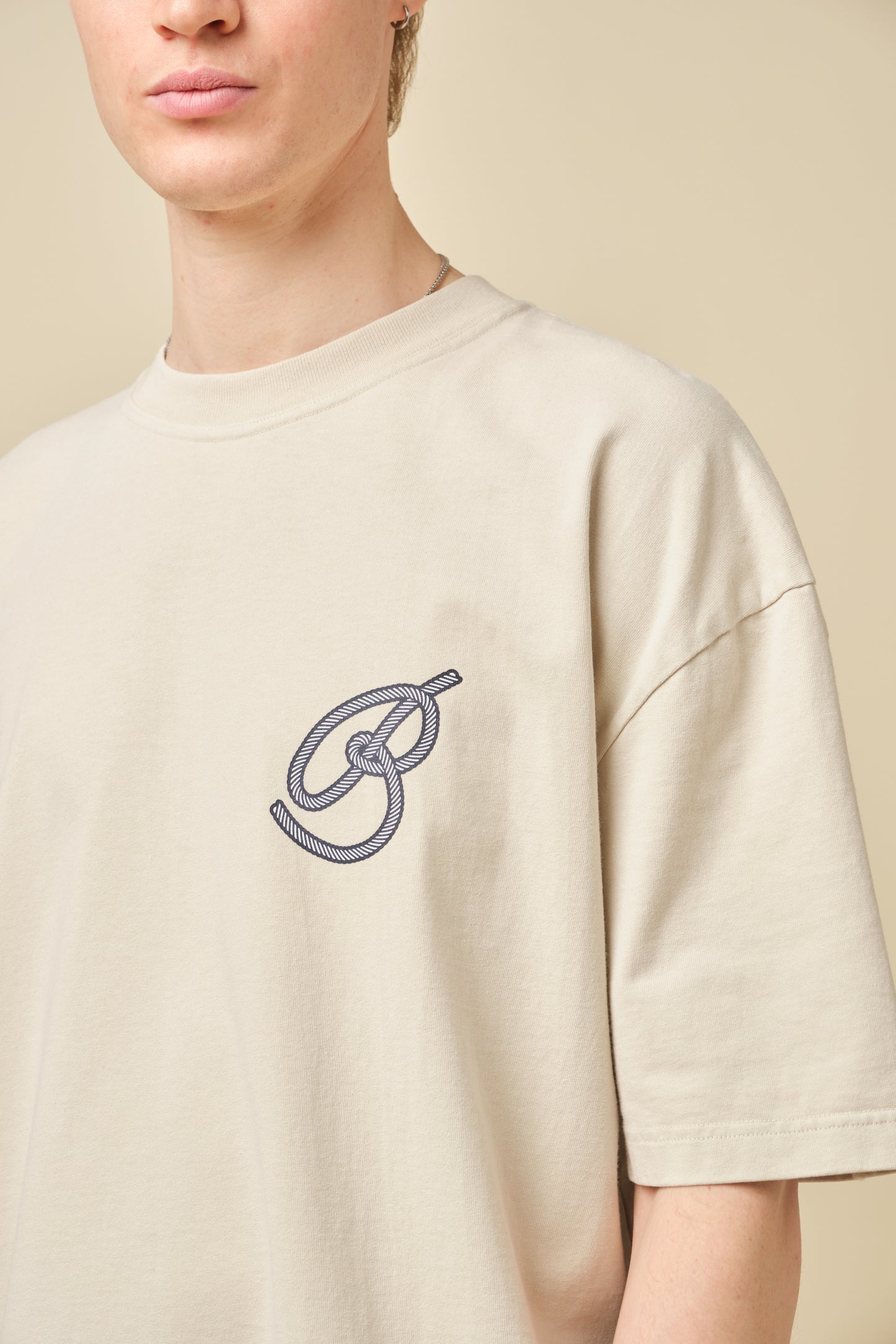 MARINE TEE - WASHED SAND