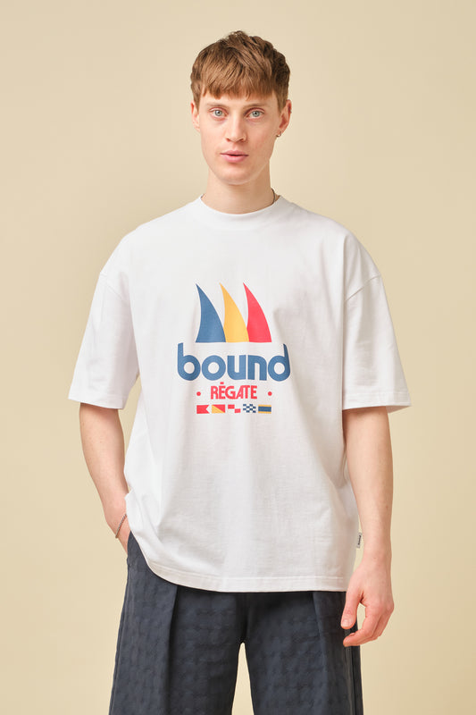 REGATE SAILING TEE - WHITE