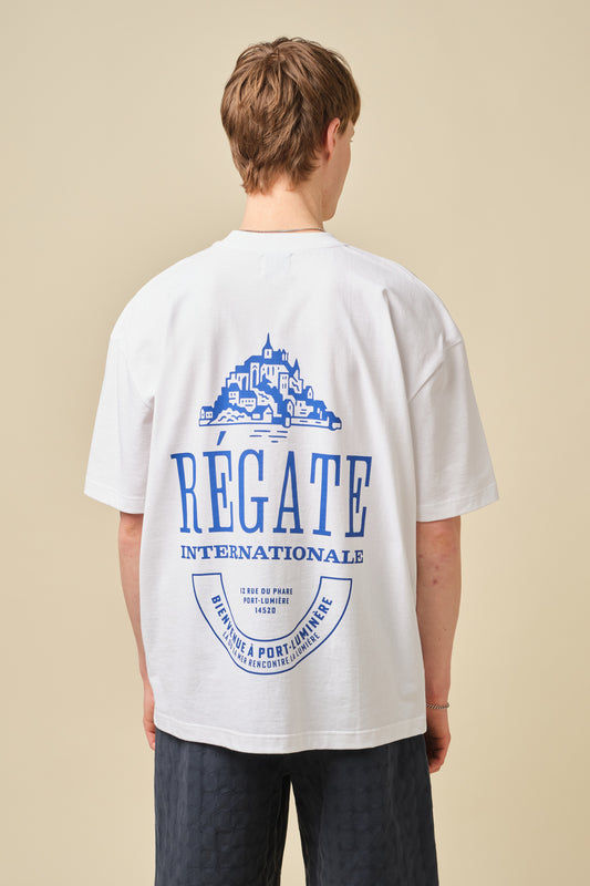 REGATE PORT TEE - WHITE