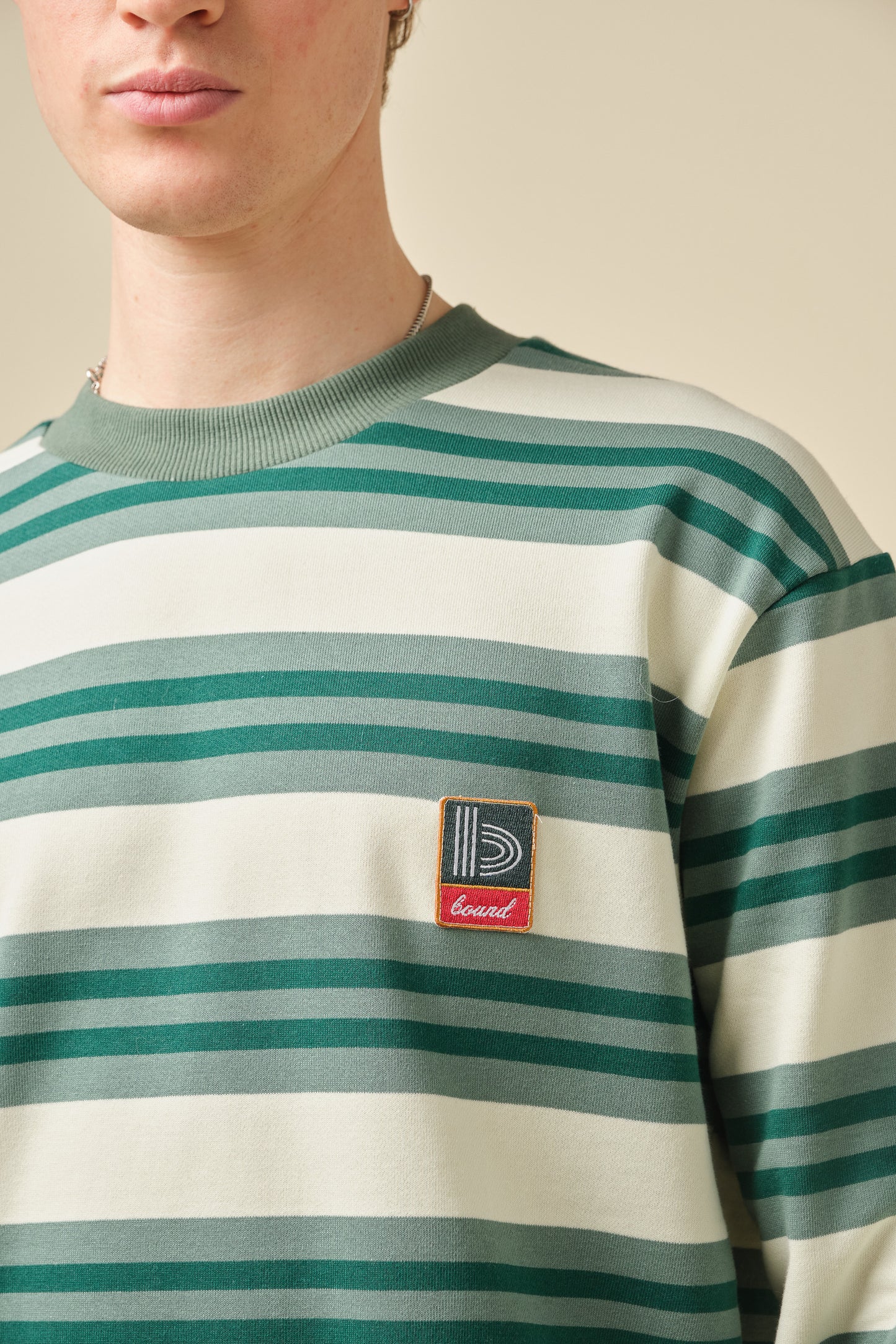 EUCALYPTUS STRIPE LONGLSEEVE TEE