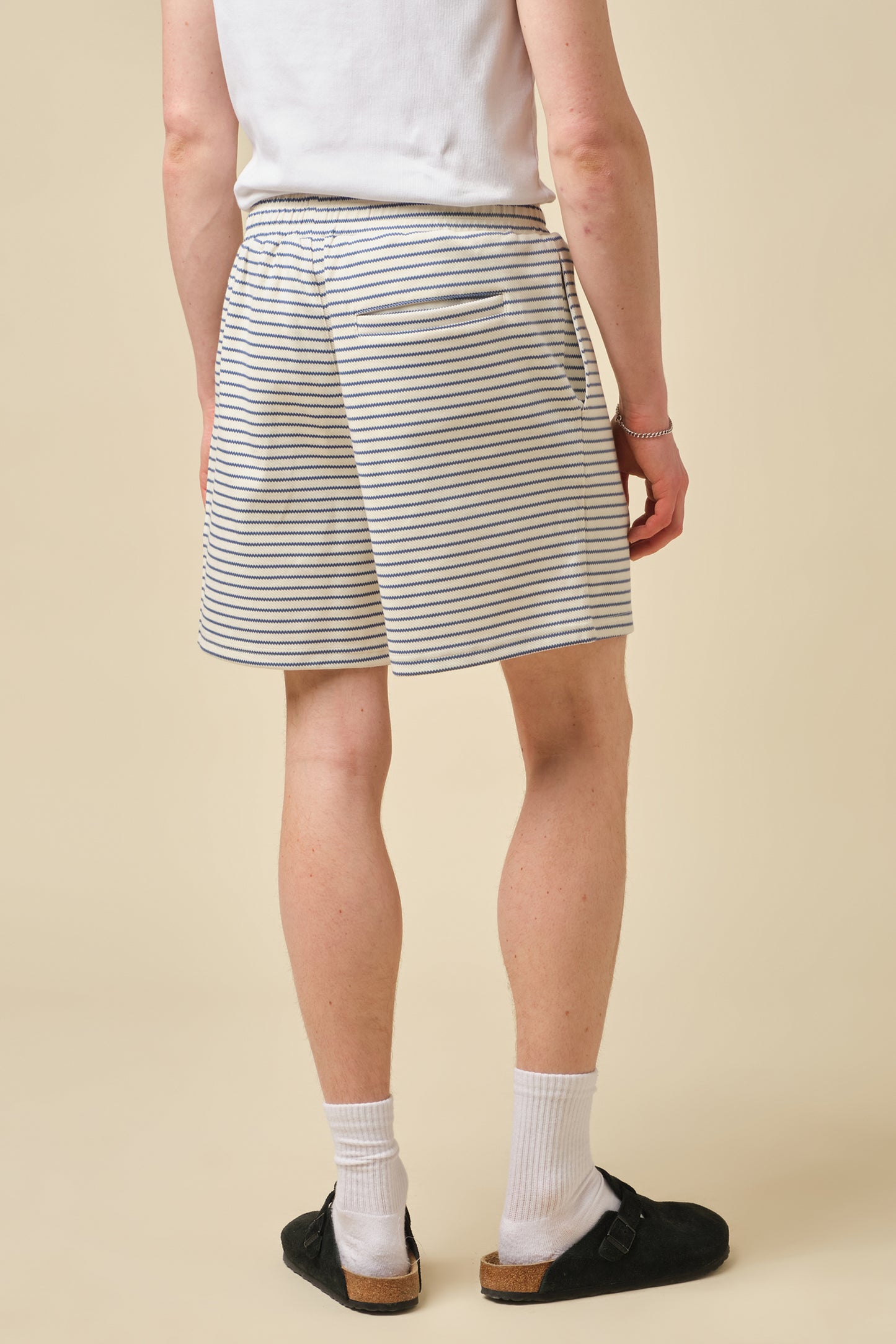 STRIPE JACQUARD OCEAN SHORTS