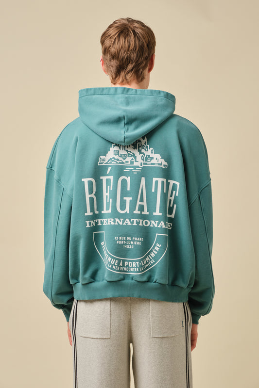 REGATE HOODIE - WASHED SEAFOAM