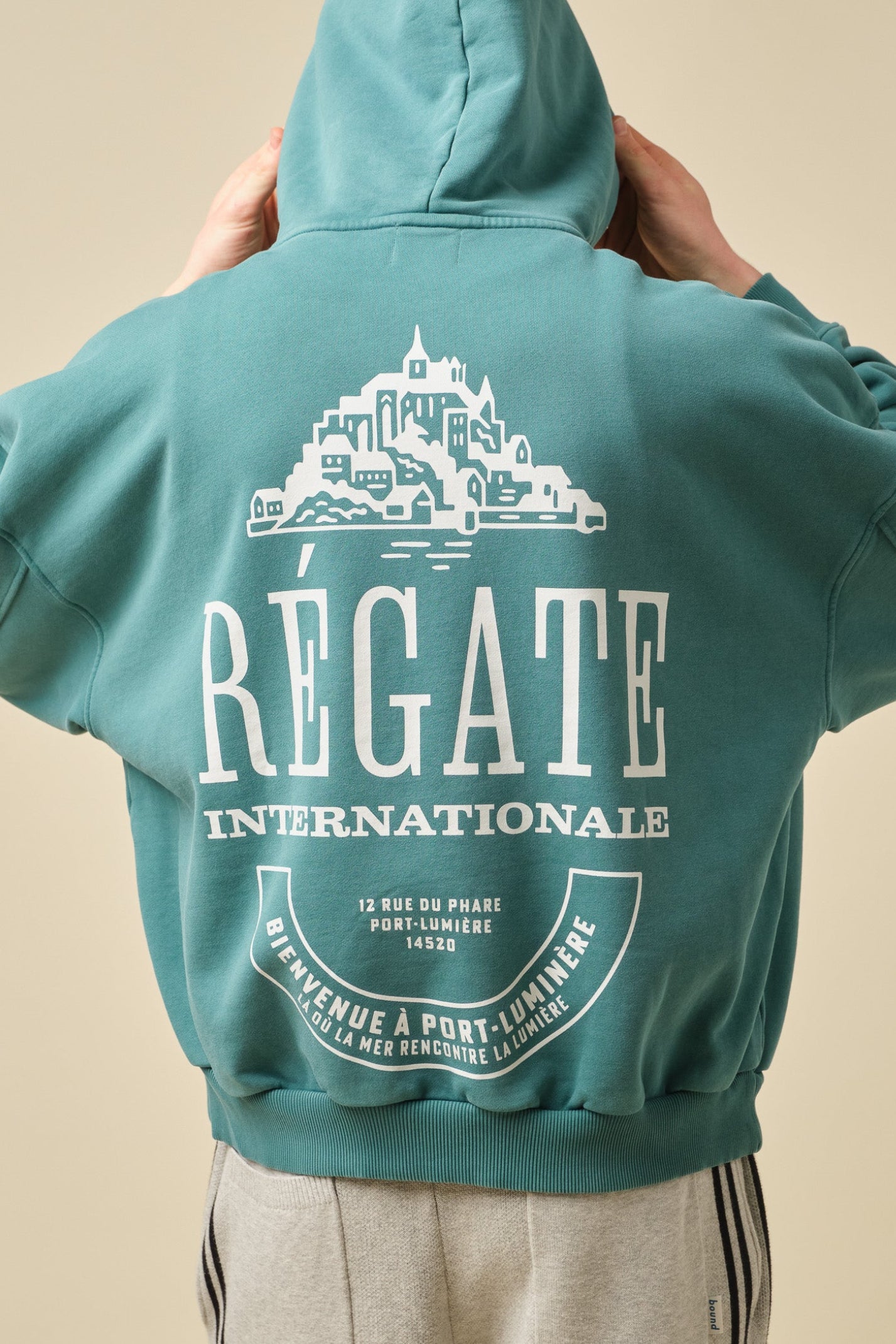 REGATE HOODIE - WASHED SEAFOAM