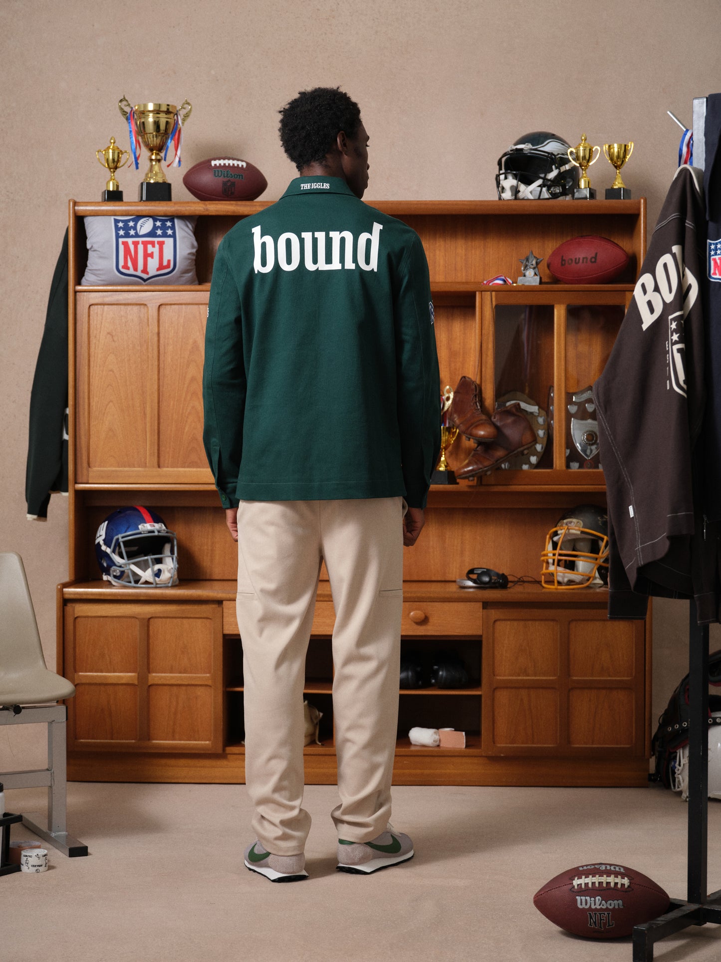 EAGLES CANVAS CHORE JACKET