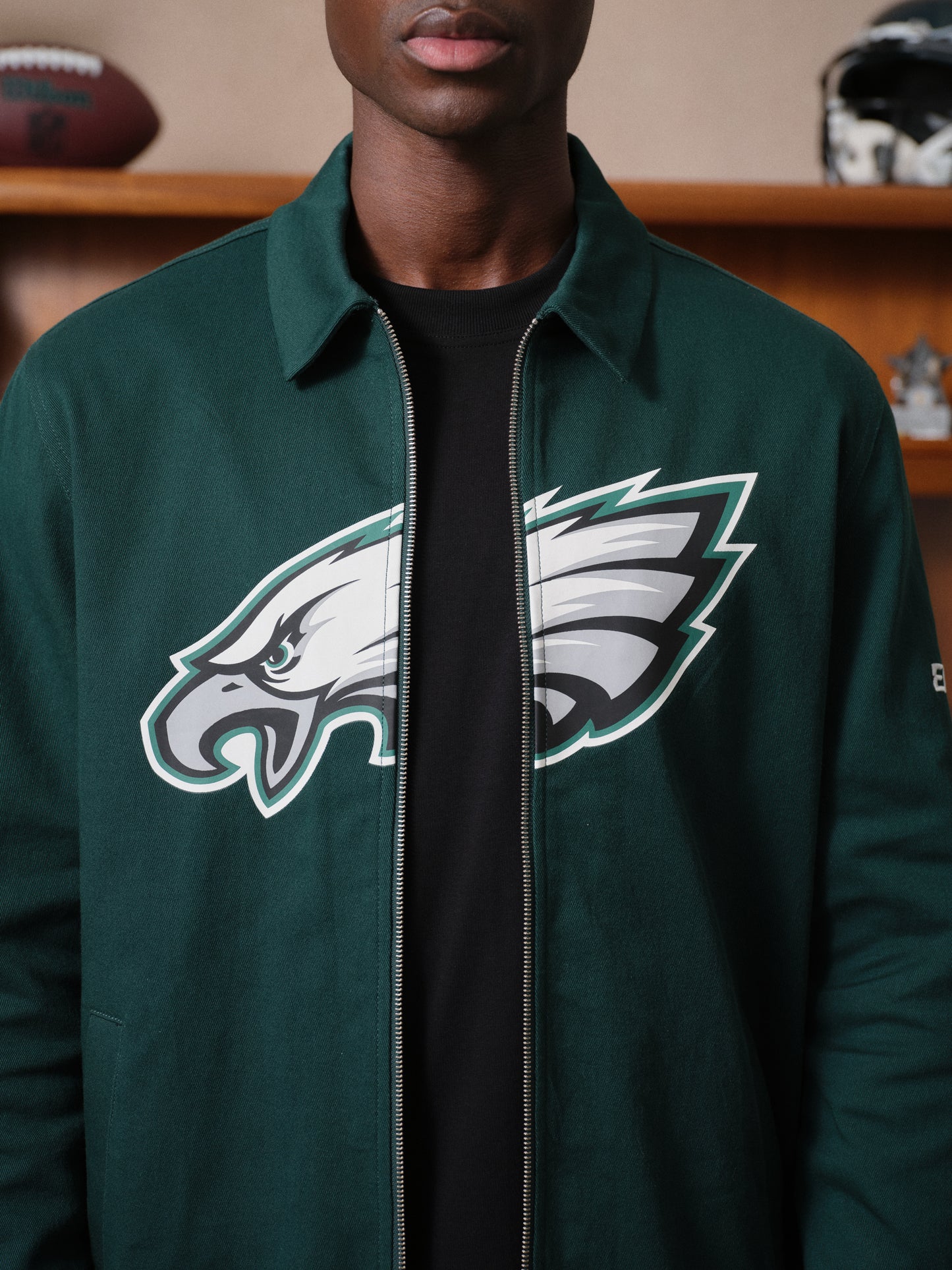 EAGLES CANVAS CHORE JACKET