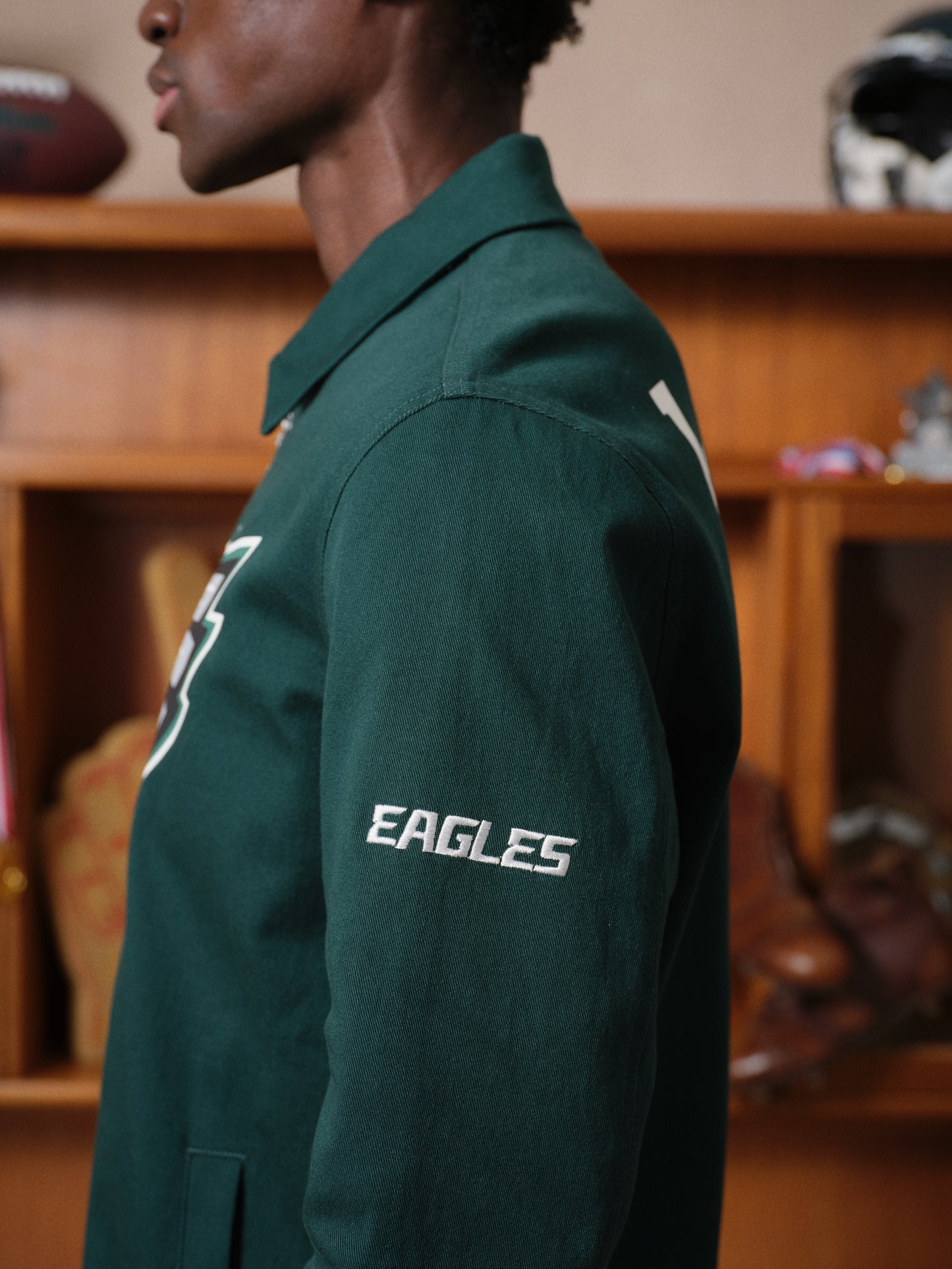 EAGLES CANVAS CHORE JACKET