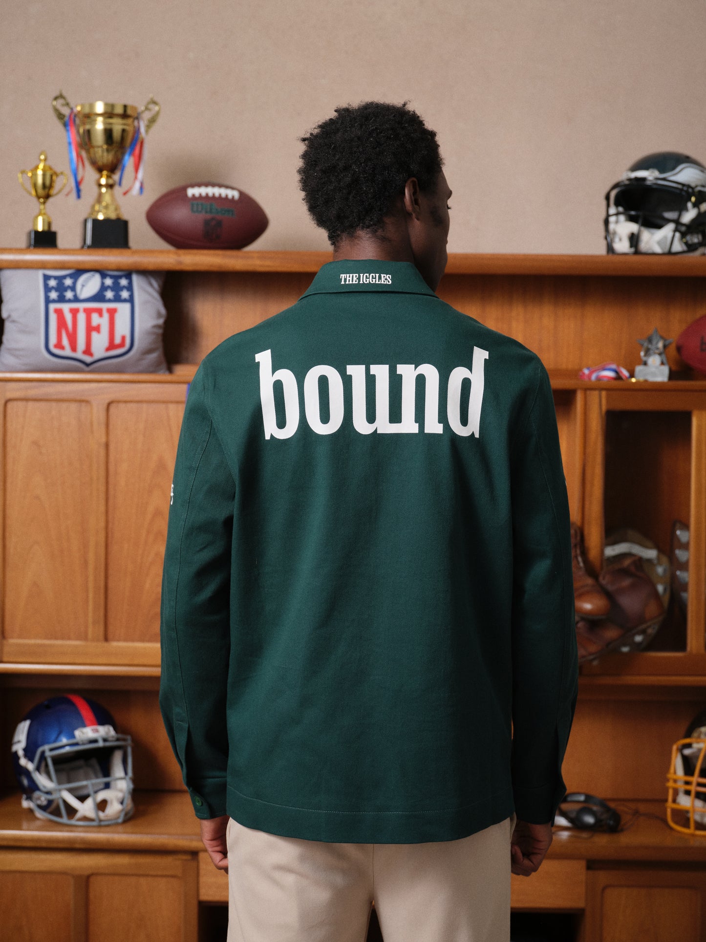 EAGLES CANVAS CHORE JACKET