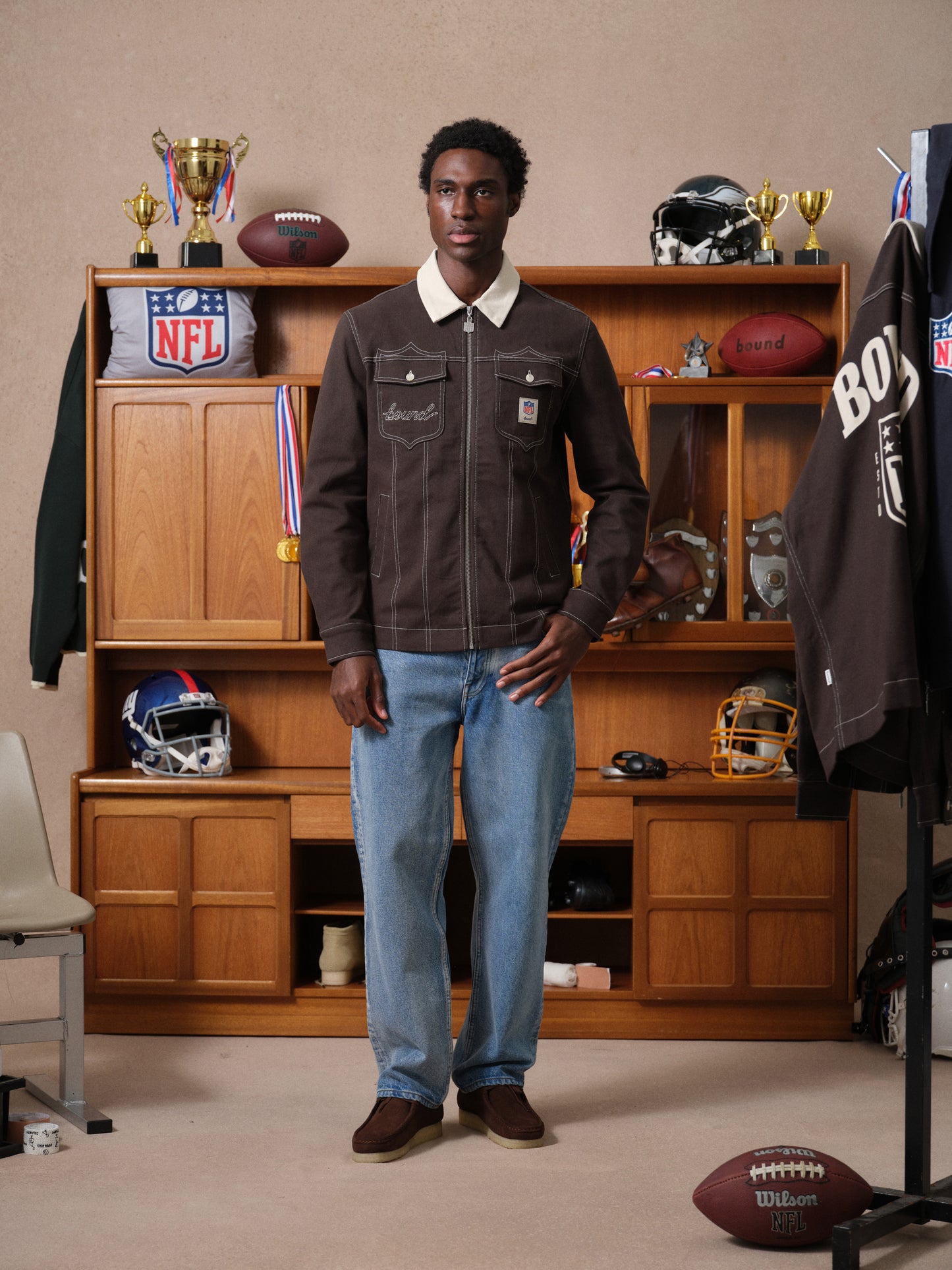 NFL VINTAGE CANVAS CHORE JACKET