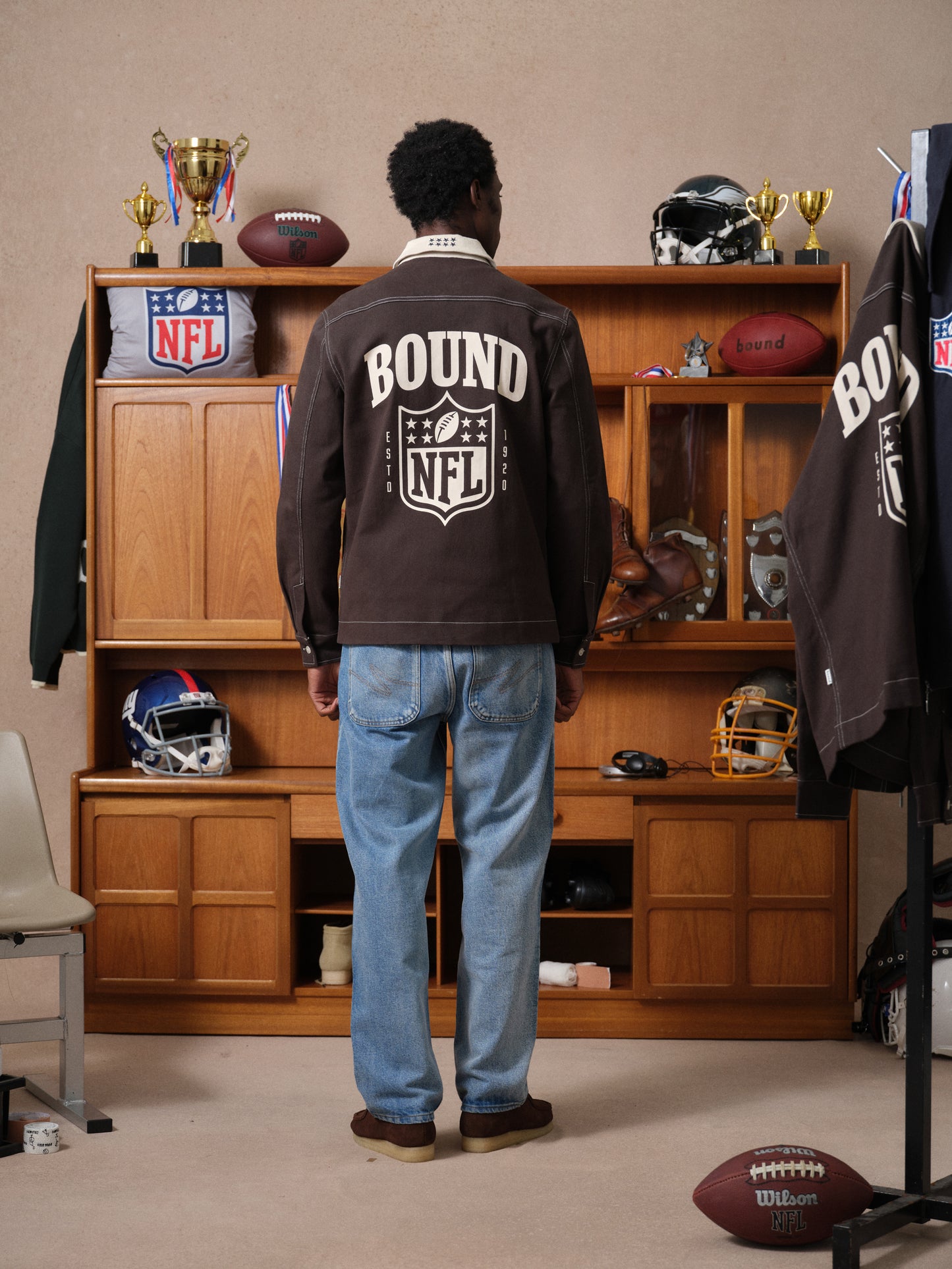 NFL VINTAGE CANVAS CHORE JACKET