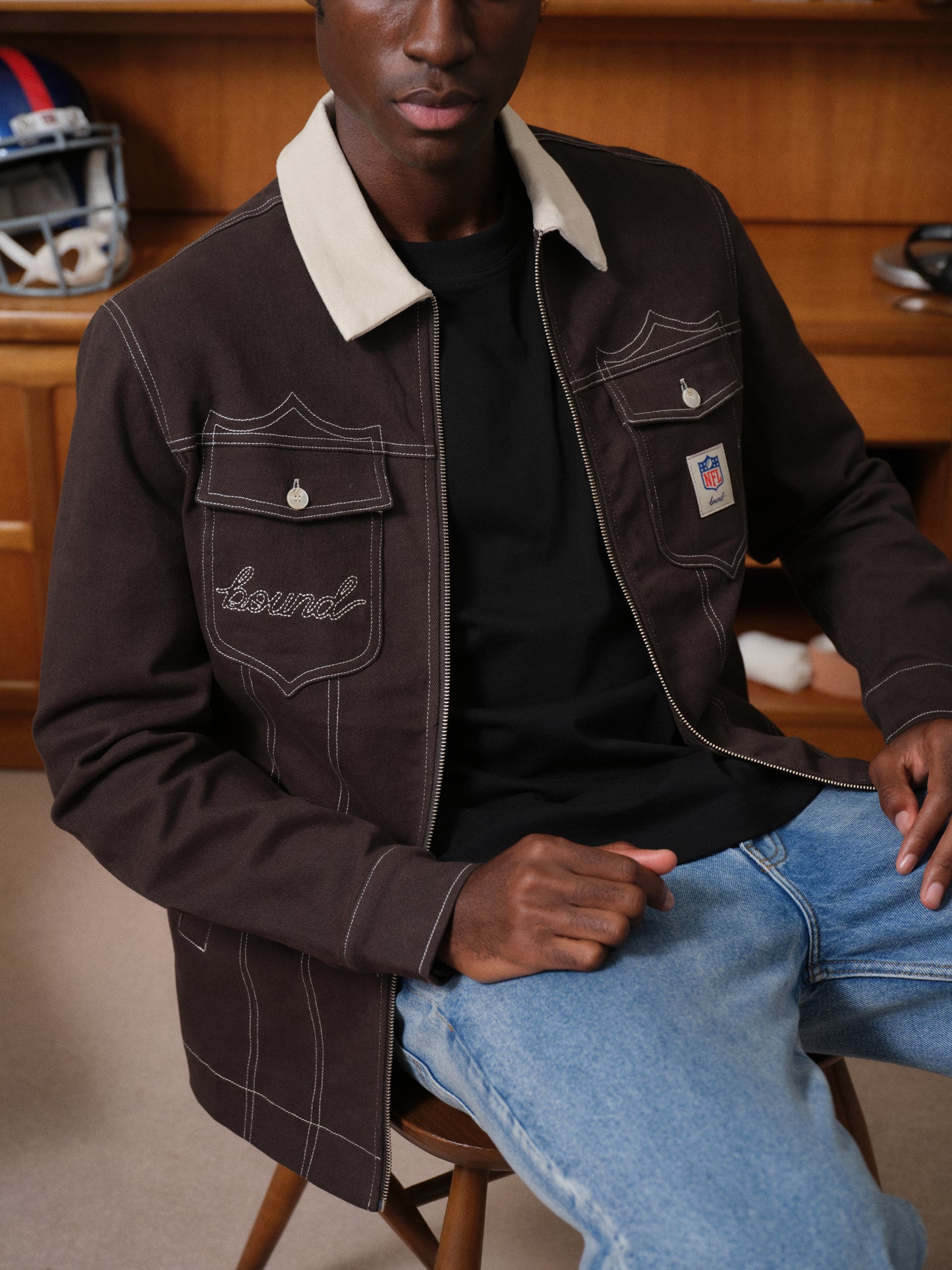 NFL VINTAGE CANVAS CHORE JACKET