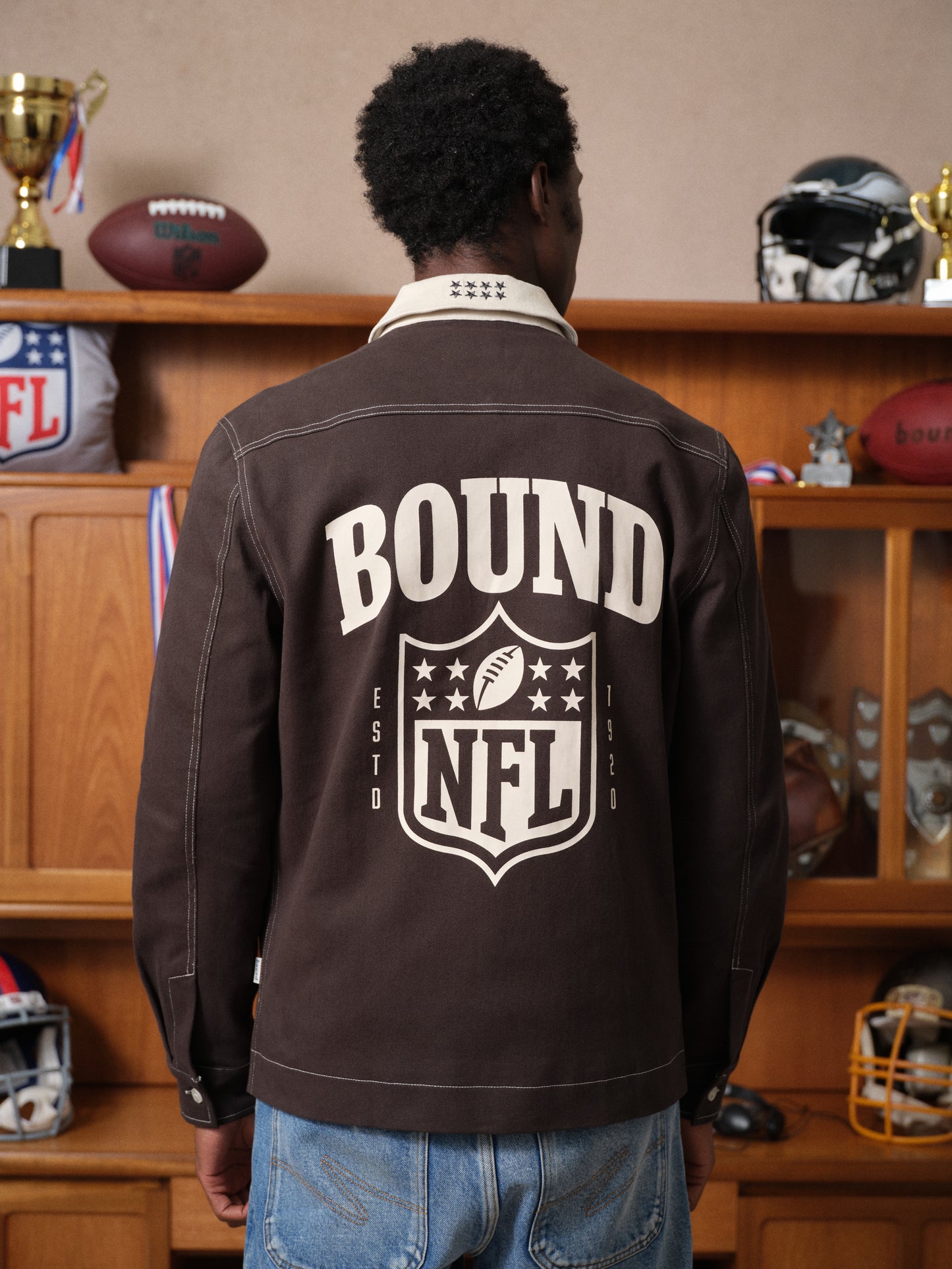 NFL VINTAGE CANVAS CHORE JACKET