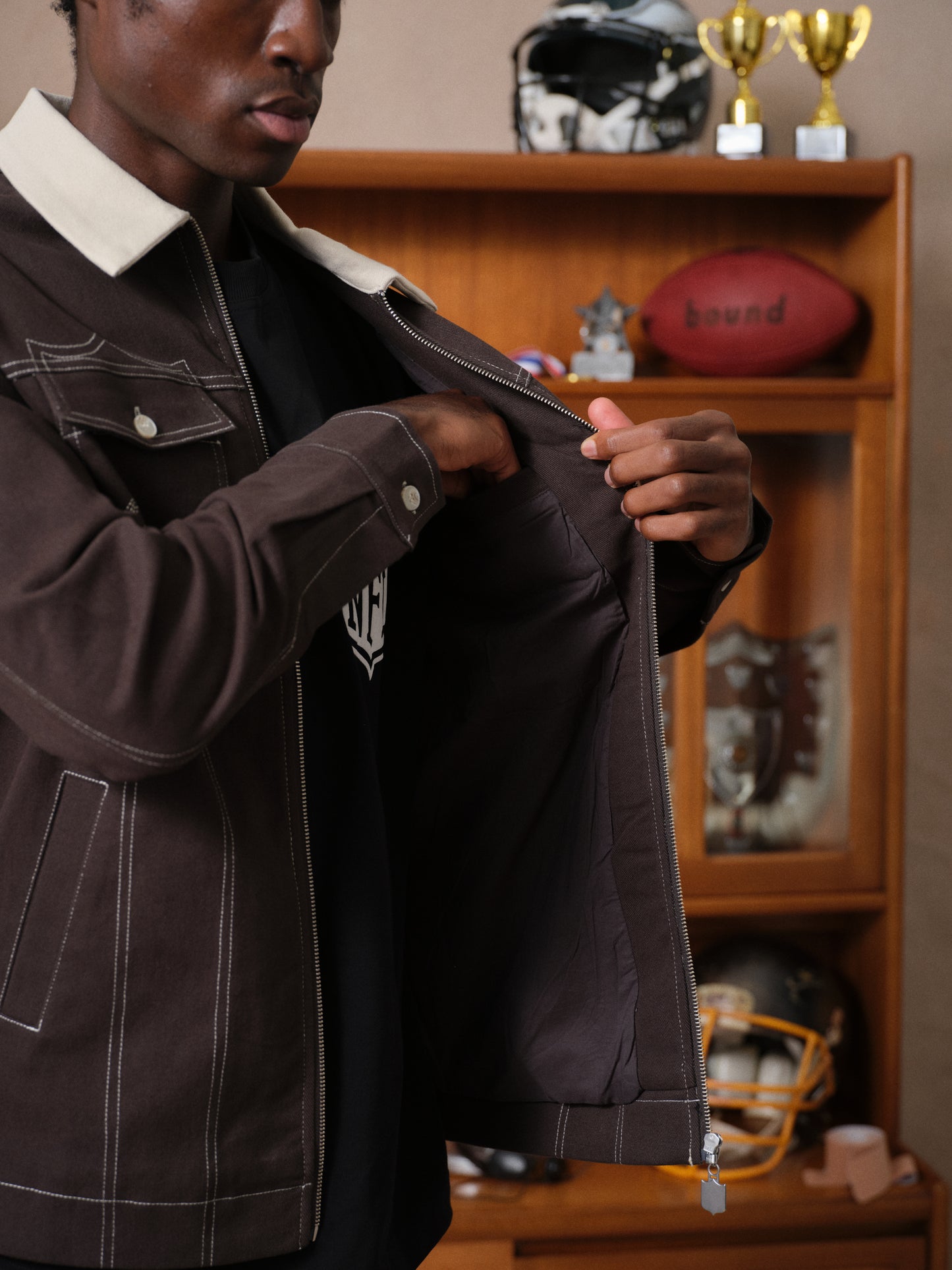 NFL VINTAGE CANVAS CHORE JACKET