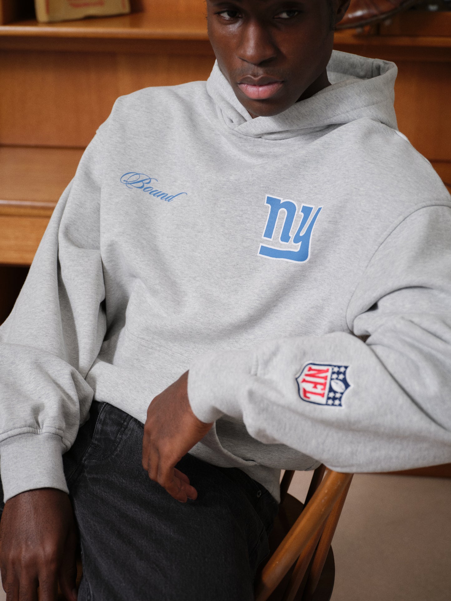 GIANTS X BOUND HOODIE - ASH GREY