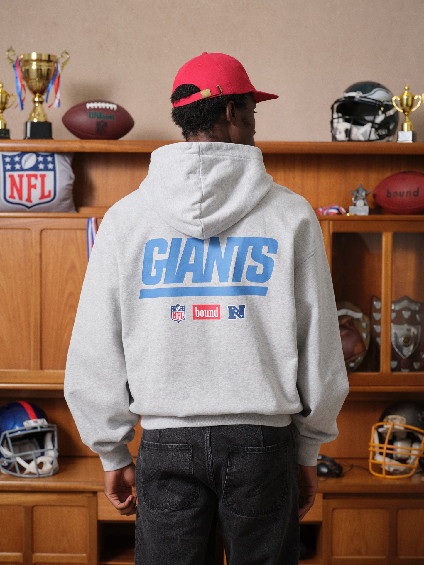 GIANTS X BOUND HOODIE - ASH GREY