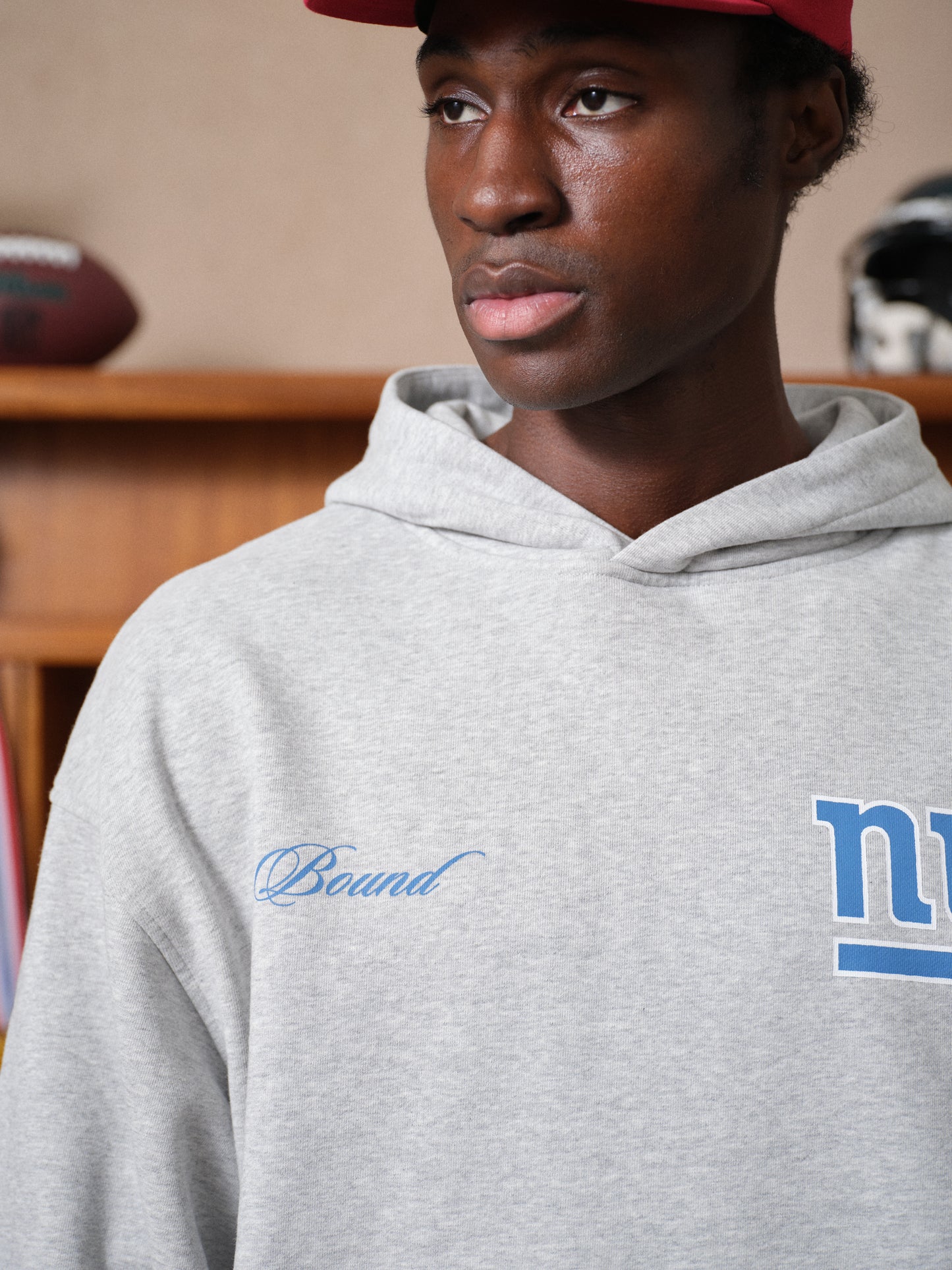 GIANTS X BOUND HOODIE - ASH GREY