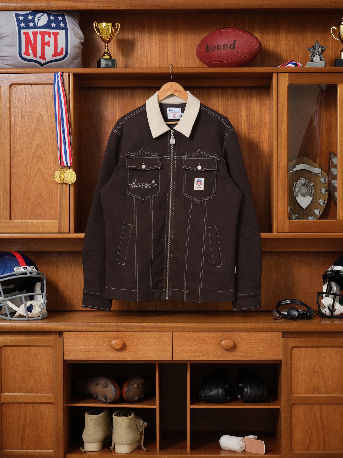NFL VINTAGE CANVAS CHORE JACKET