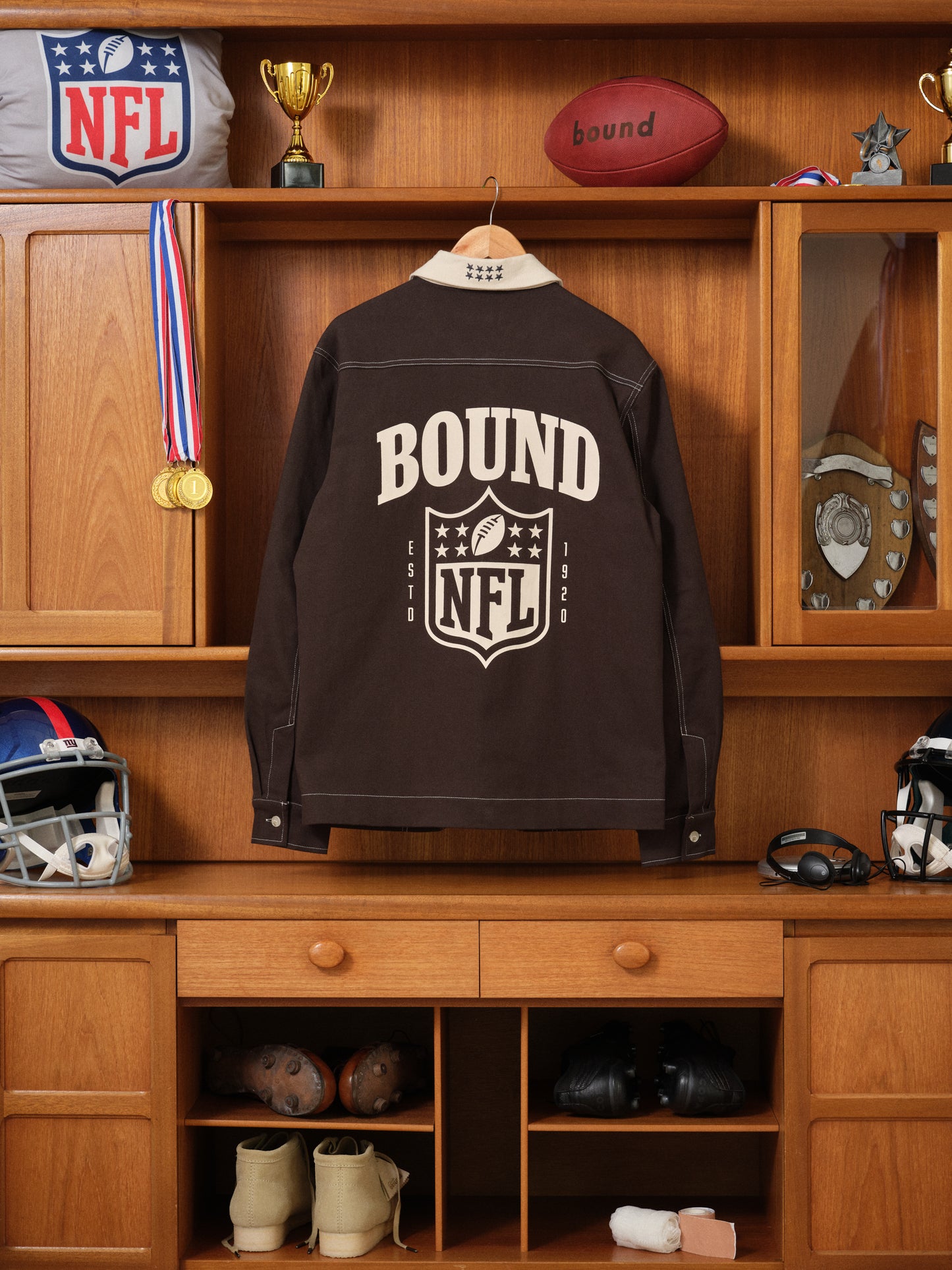 NFL VINTAGE CANVAS CHORE JACKET