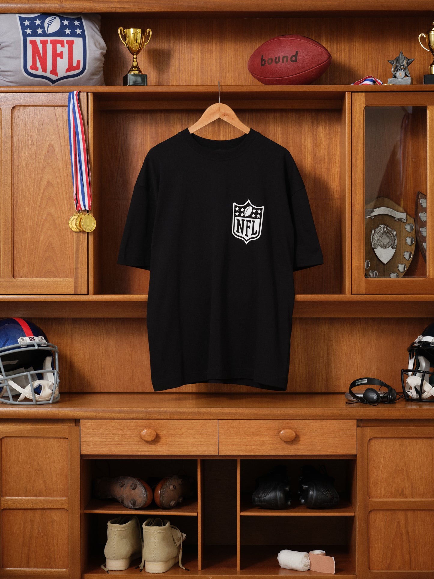 NFL X BOUND TEE - BLACK