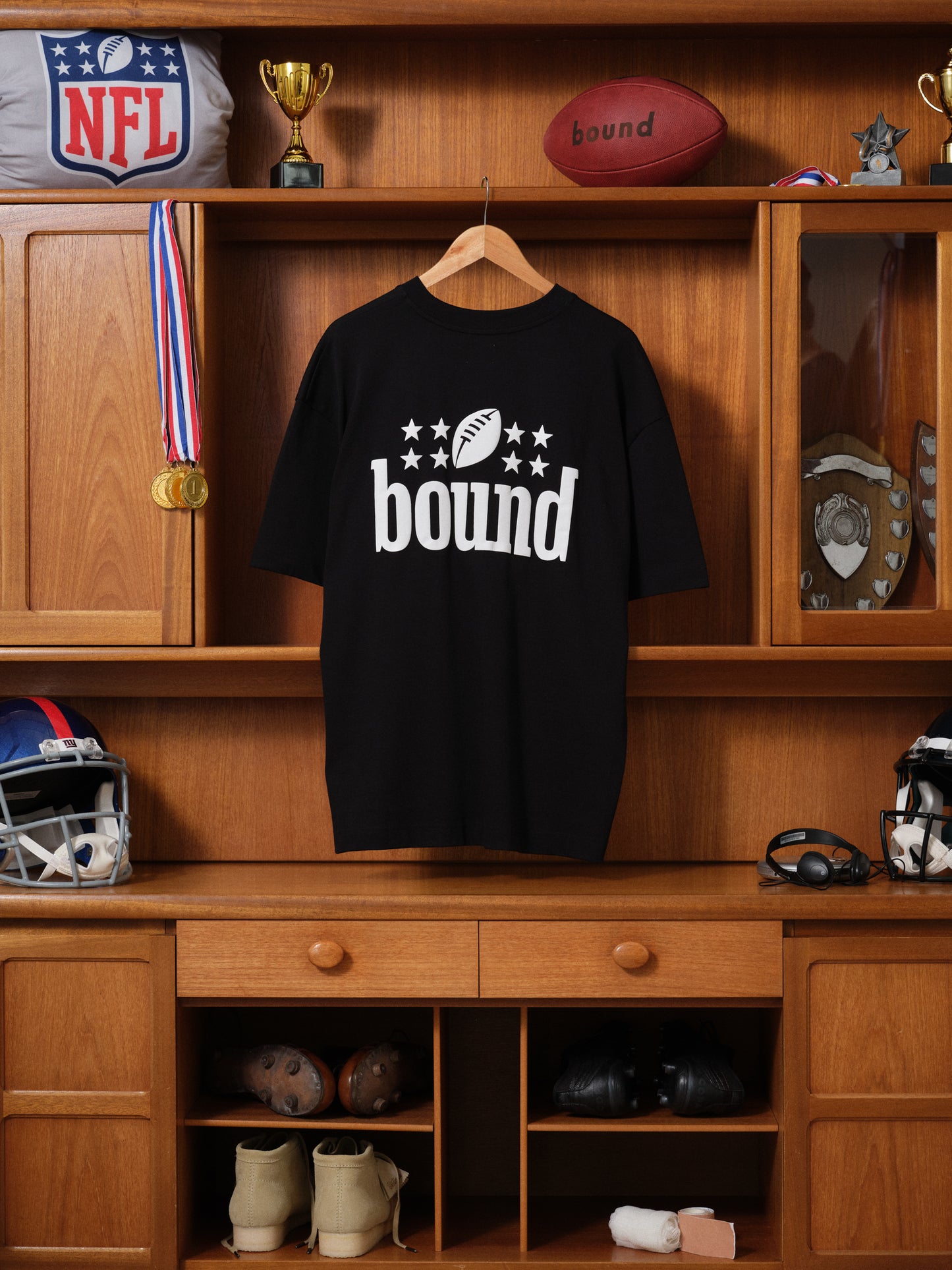 NFL X BOUND TEE - BLACK
