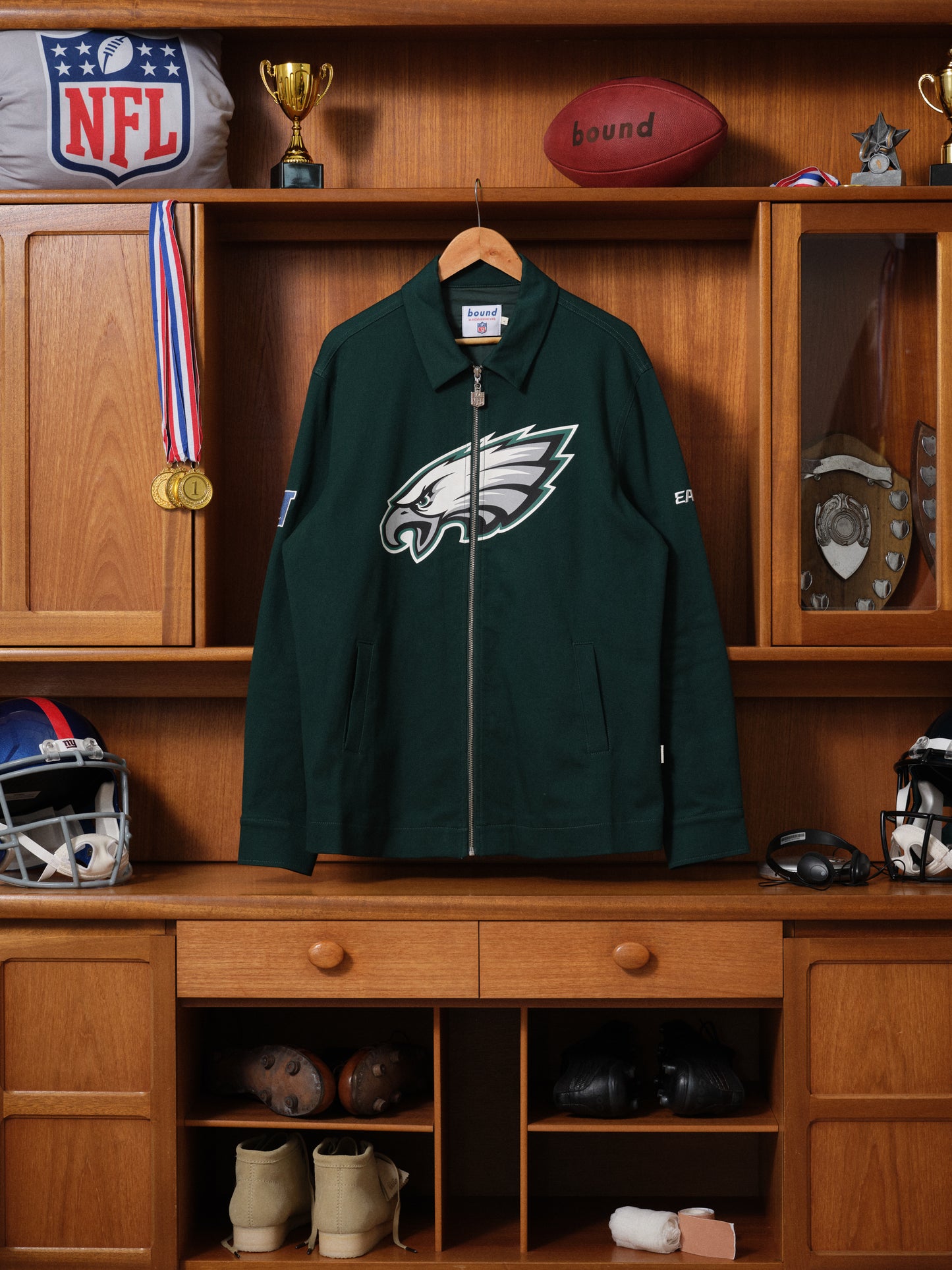 EAGLES CANVAS CHORE JACKET