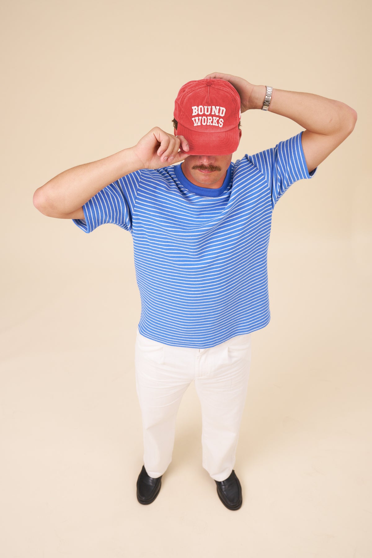BOTHA BOUND WORKS VINTAGE CAP - RED