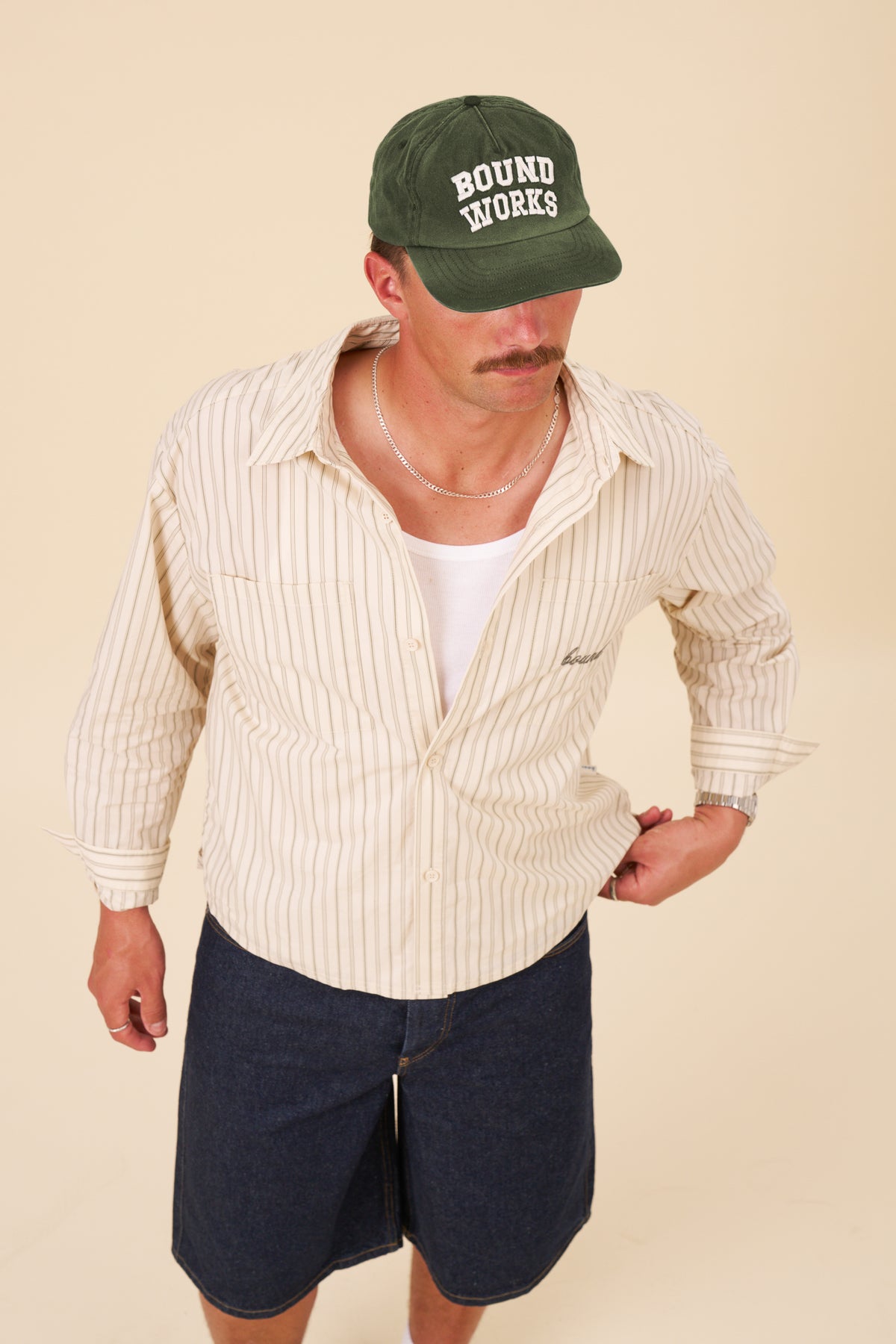 BOTHA BOUND WORKS VINTAGE CAP - GREEN