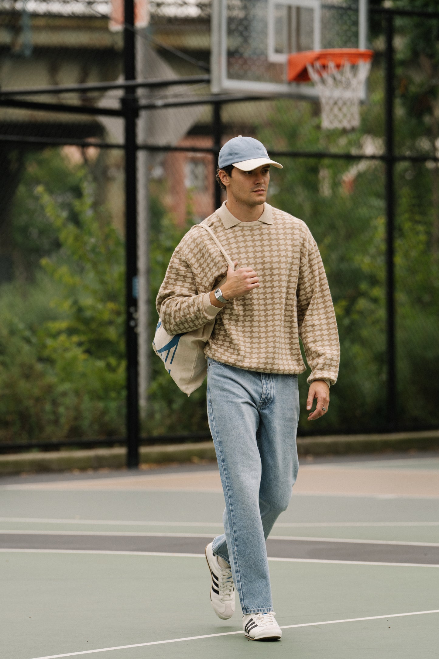 ORBISON WOOL POLO COLLAR KNIT