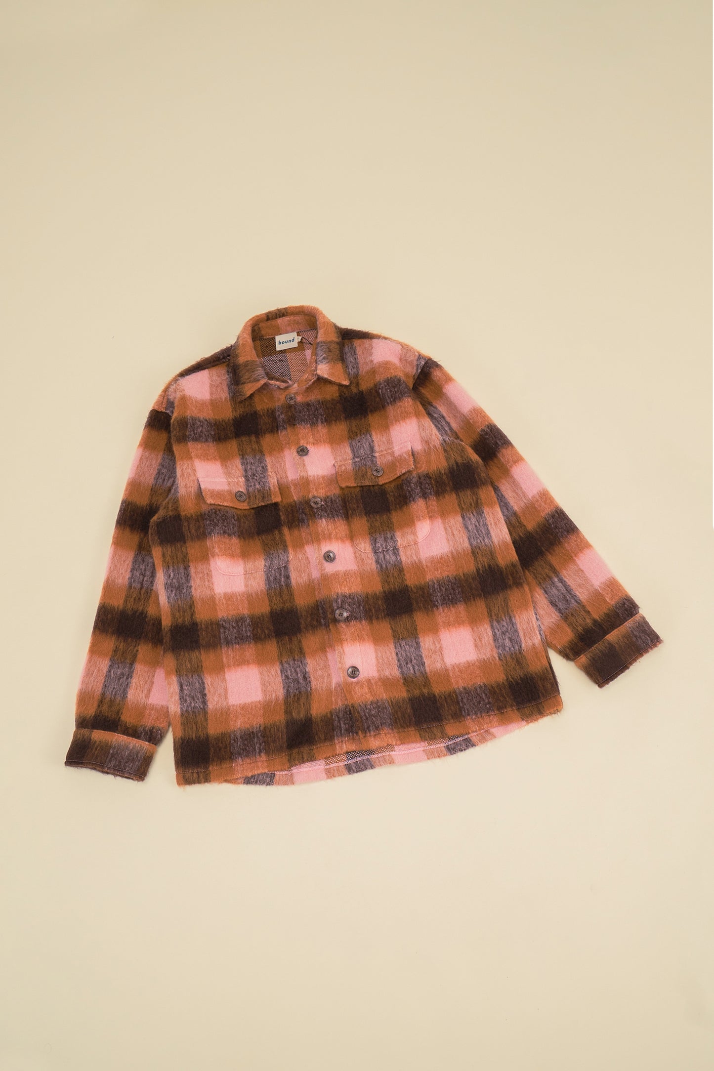 MAPLE BRUSHED CHECK FLANNEL SHIRT