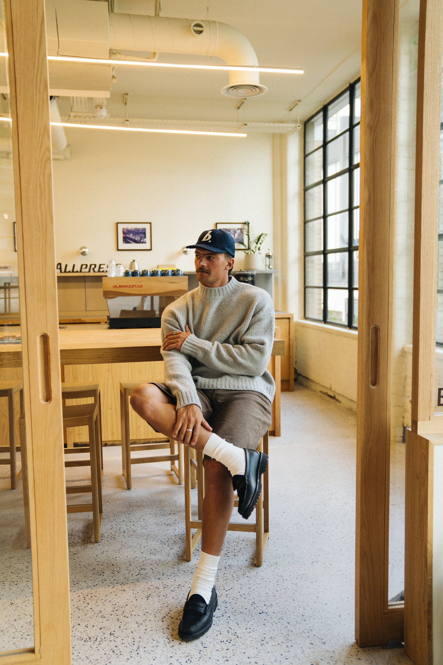 BOTHA WOOL CAP - NAVY