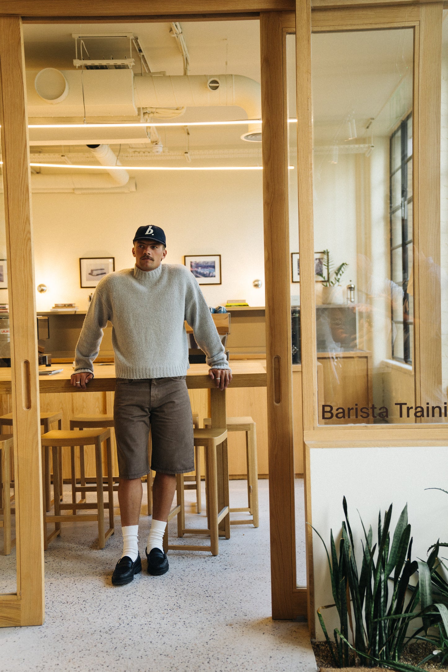 BOTHA UNION DENIM JORTS - WASHED BROWN