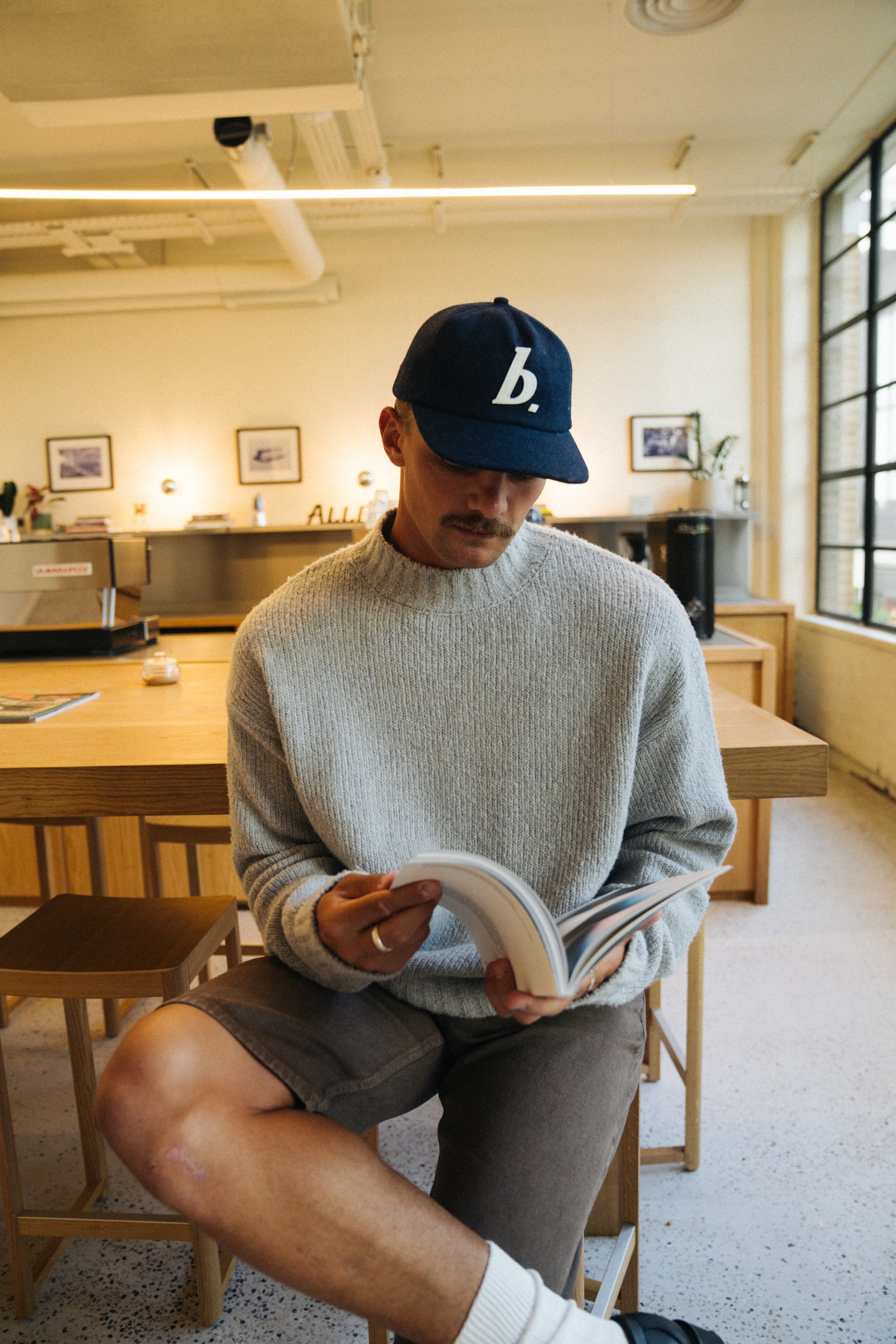 BOTHA WOOL CAP - NAVY